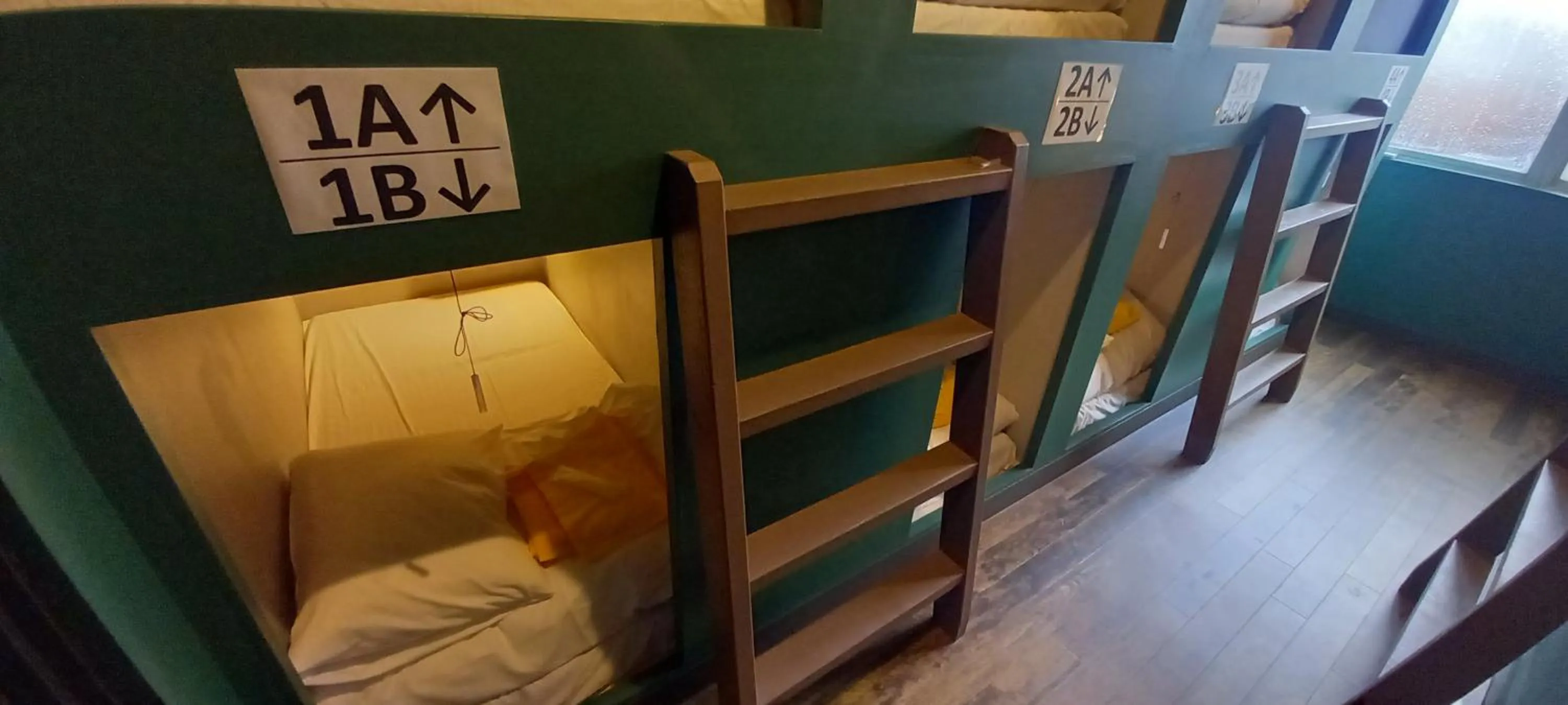 Bed in Wasabi Mita Hotel