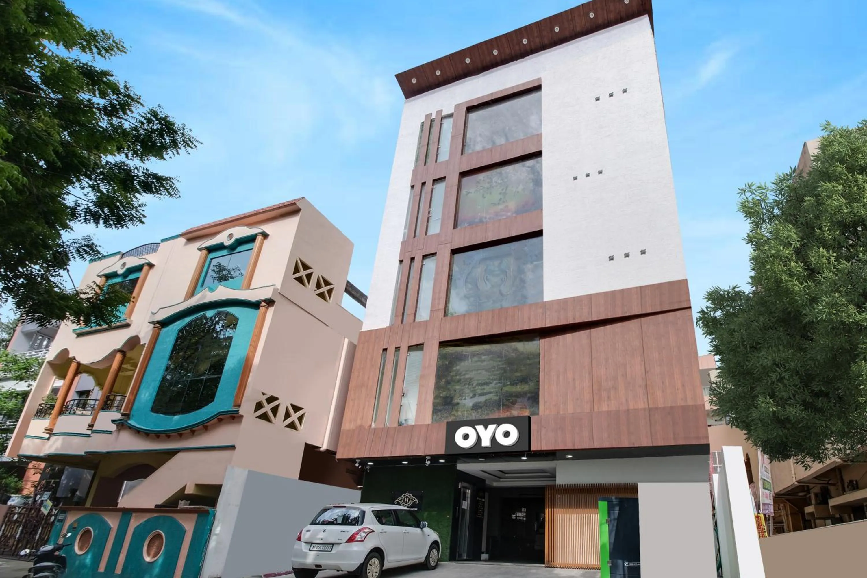 Facade/entrance in Hotel O Elite Fortune Inn