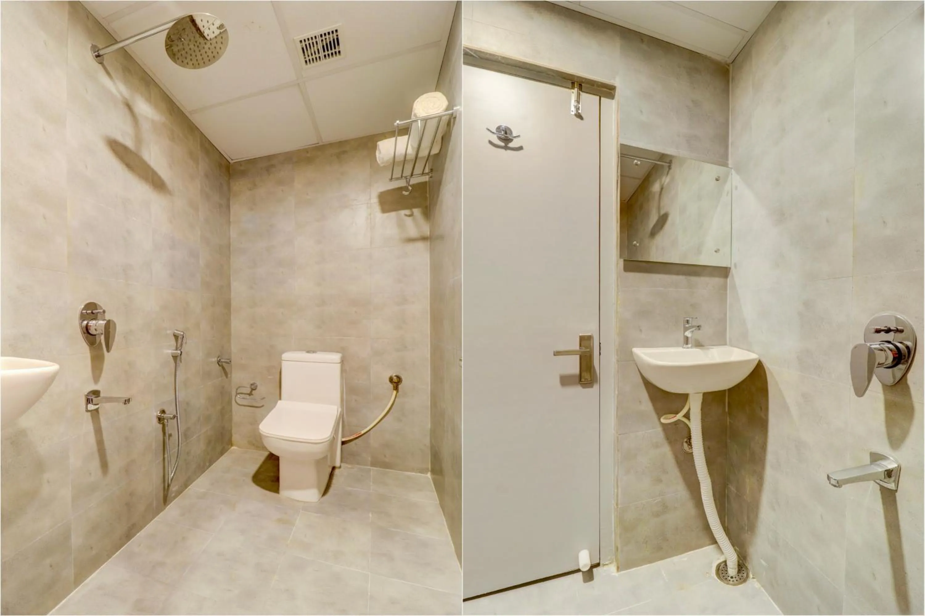 Bathroom in Super Townhouse SR Nagar Near RCC Premier