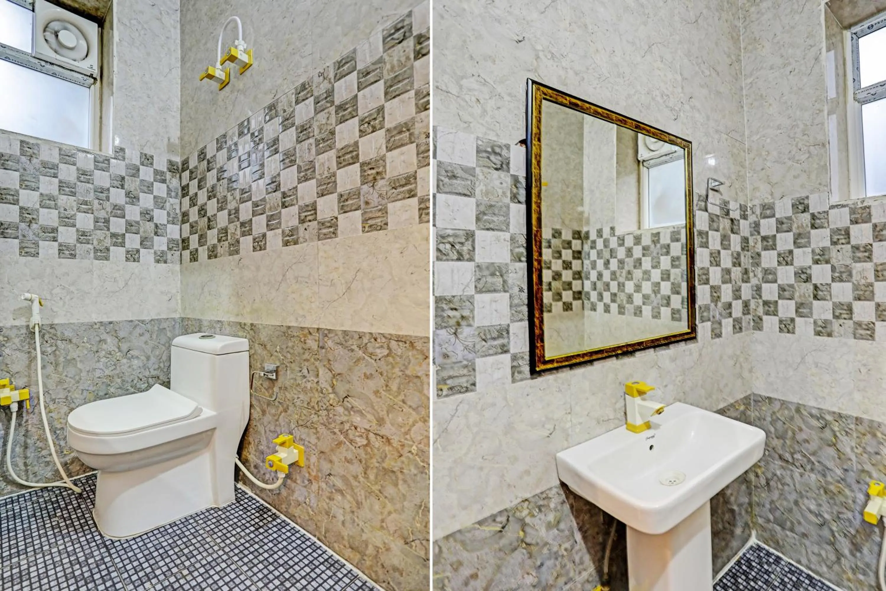 Bathroom in Super Collection O Sector 55 Noida Near Noida Stadium