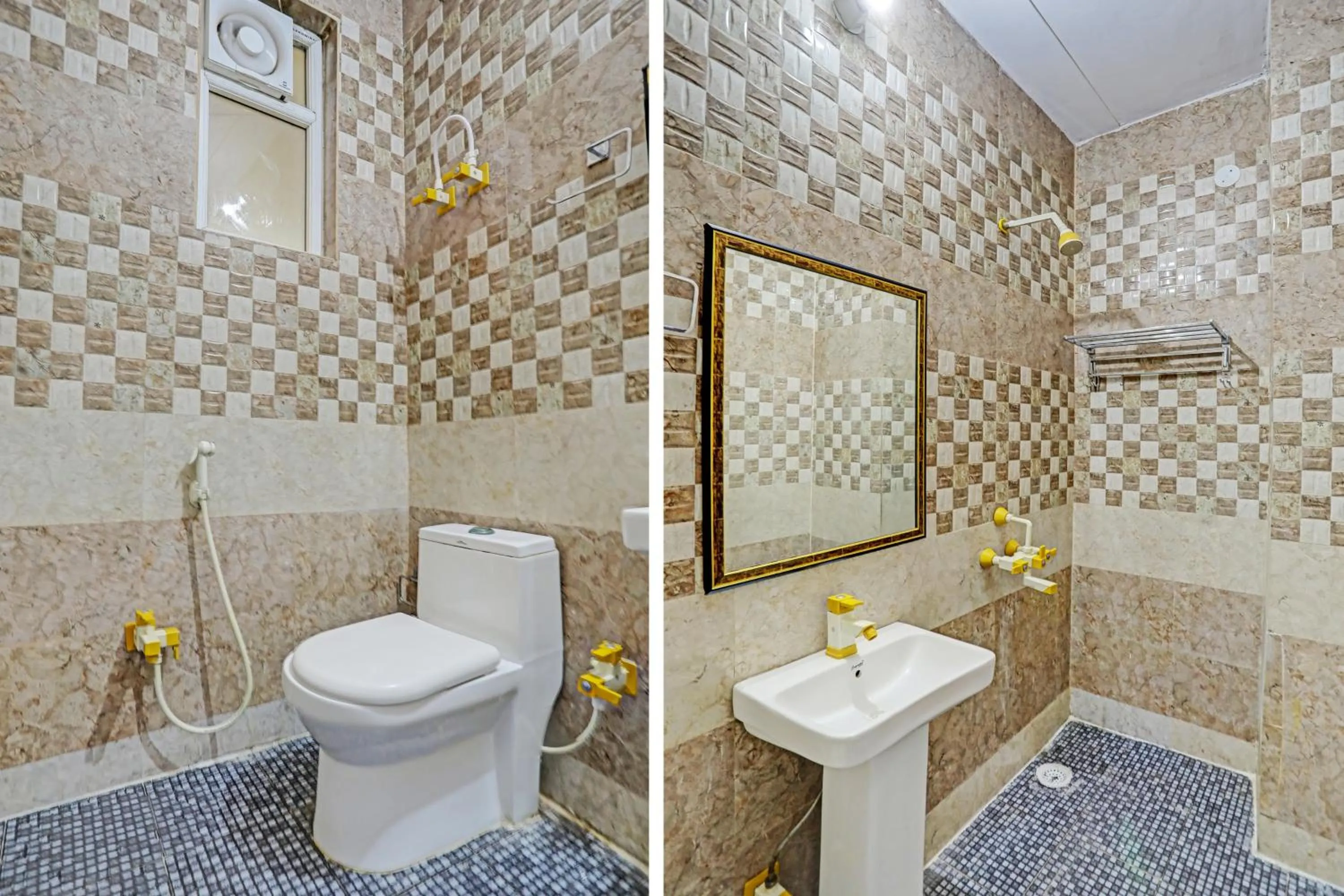 Bathroom in Super Collection O Sector 55 Noida Near Noida Stadium