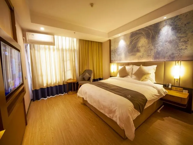 Bed in GreenTree Eastern Hotel Hebi Jun County Passenger Station