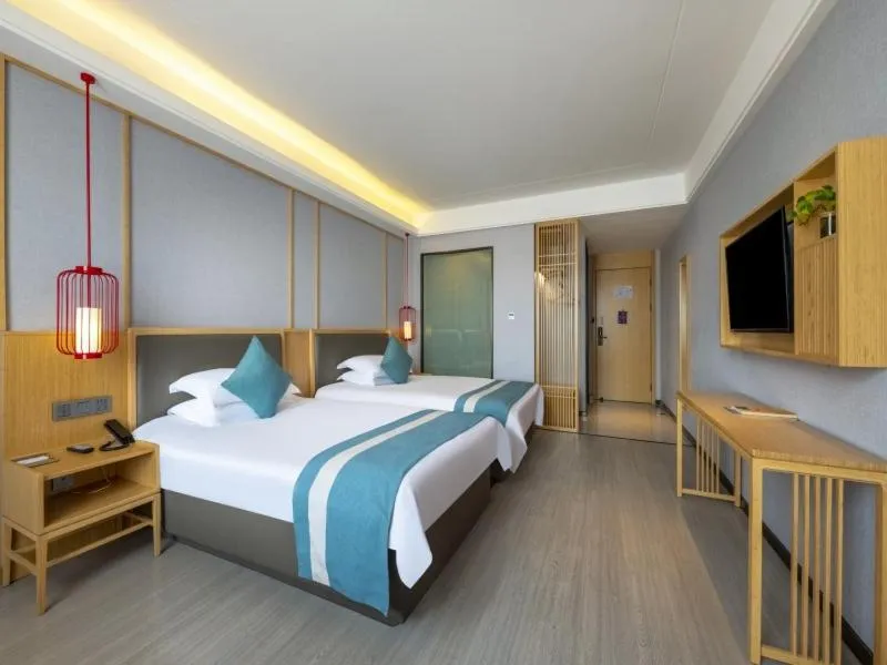 Bed in GreenTree Eastern Hotel Chuzhou Government East Garden Road