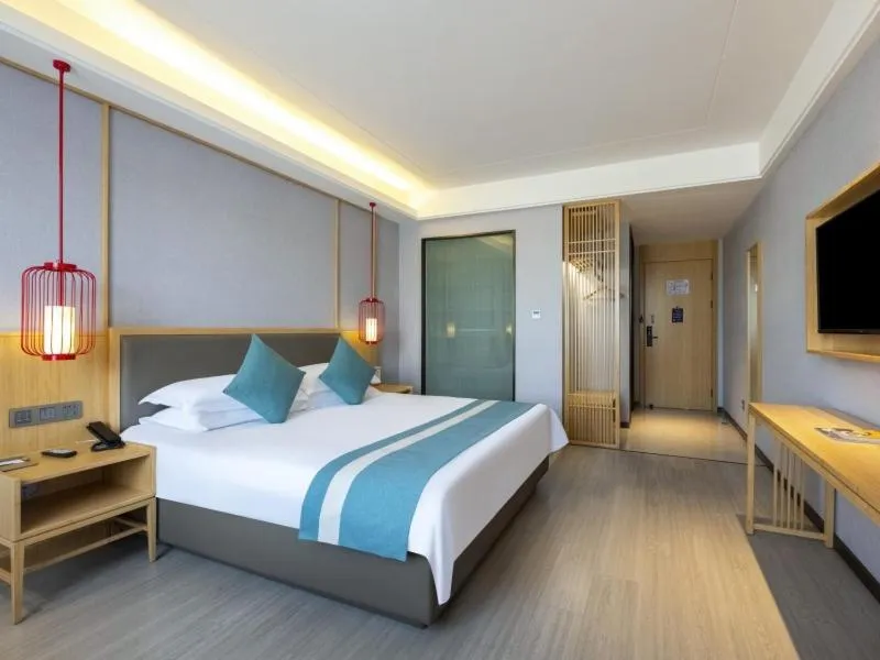 Bed in GreenTree Eastern Hotel Chuzhou Government East Garden Road