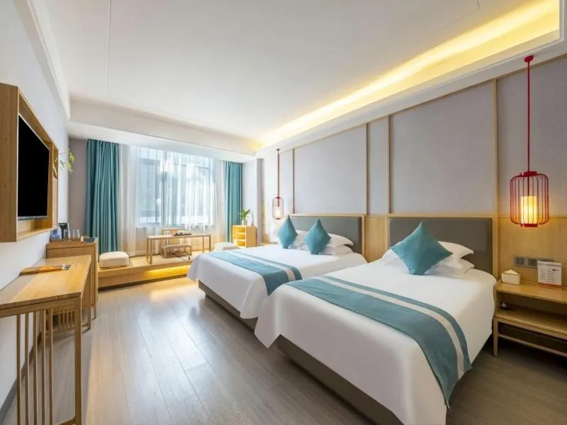 Bed in GreenTree Eastern Hotel Chuzhou Government East Garden Road