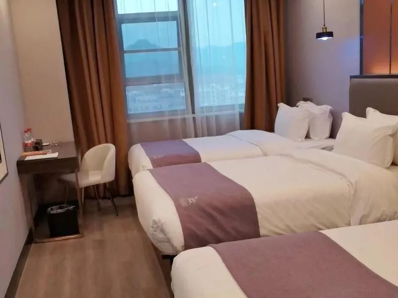 Bed in GreenTree Eastern Hotel Chuzhou Government East Garden Road