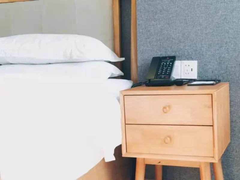 Bed in GreenTree Eastern Hotel Henan Anyang Hua County Wuzhou New Times Square