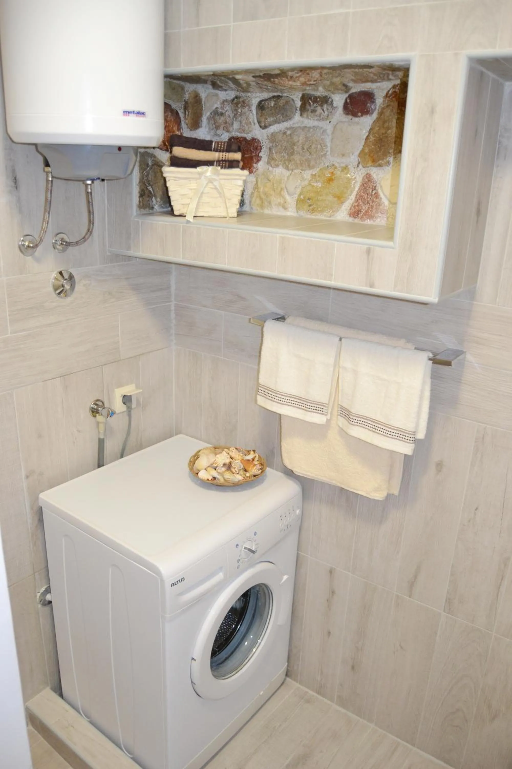 Bathroom in Bell Tower Apartment