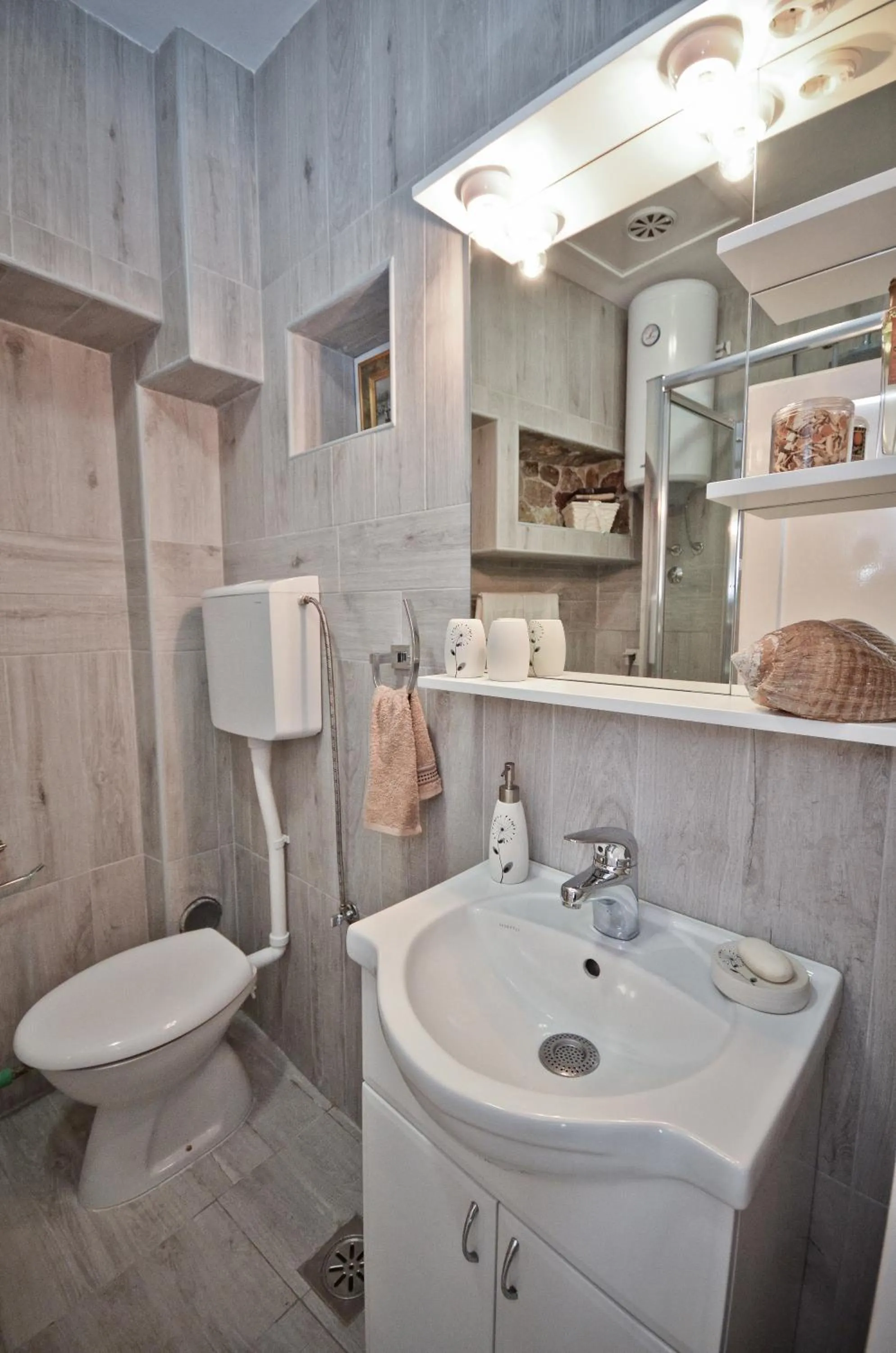 Toilet in Bell Tower Apartment