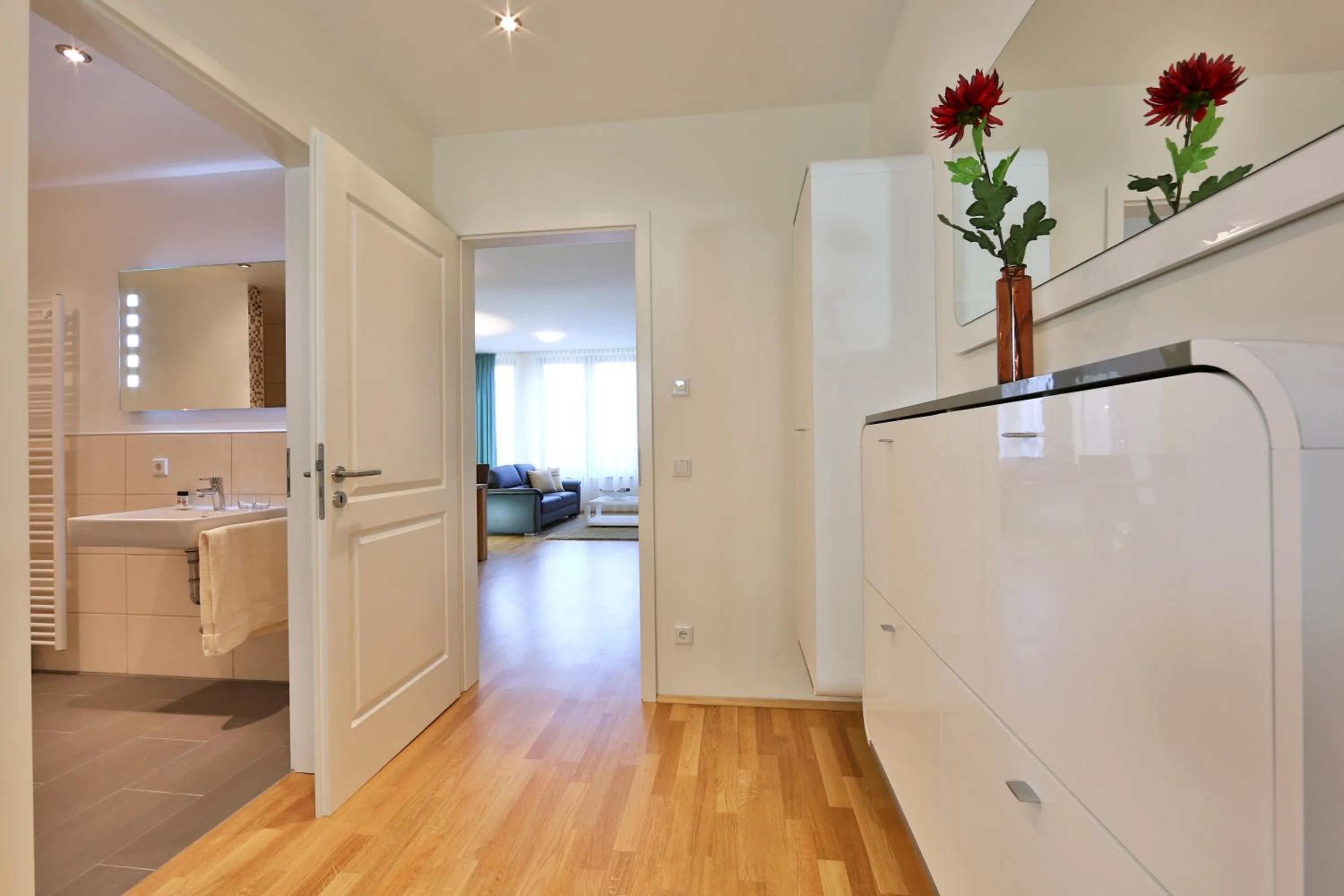 Bathroom in Business Suiten