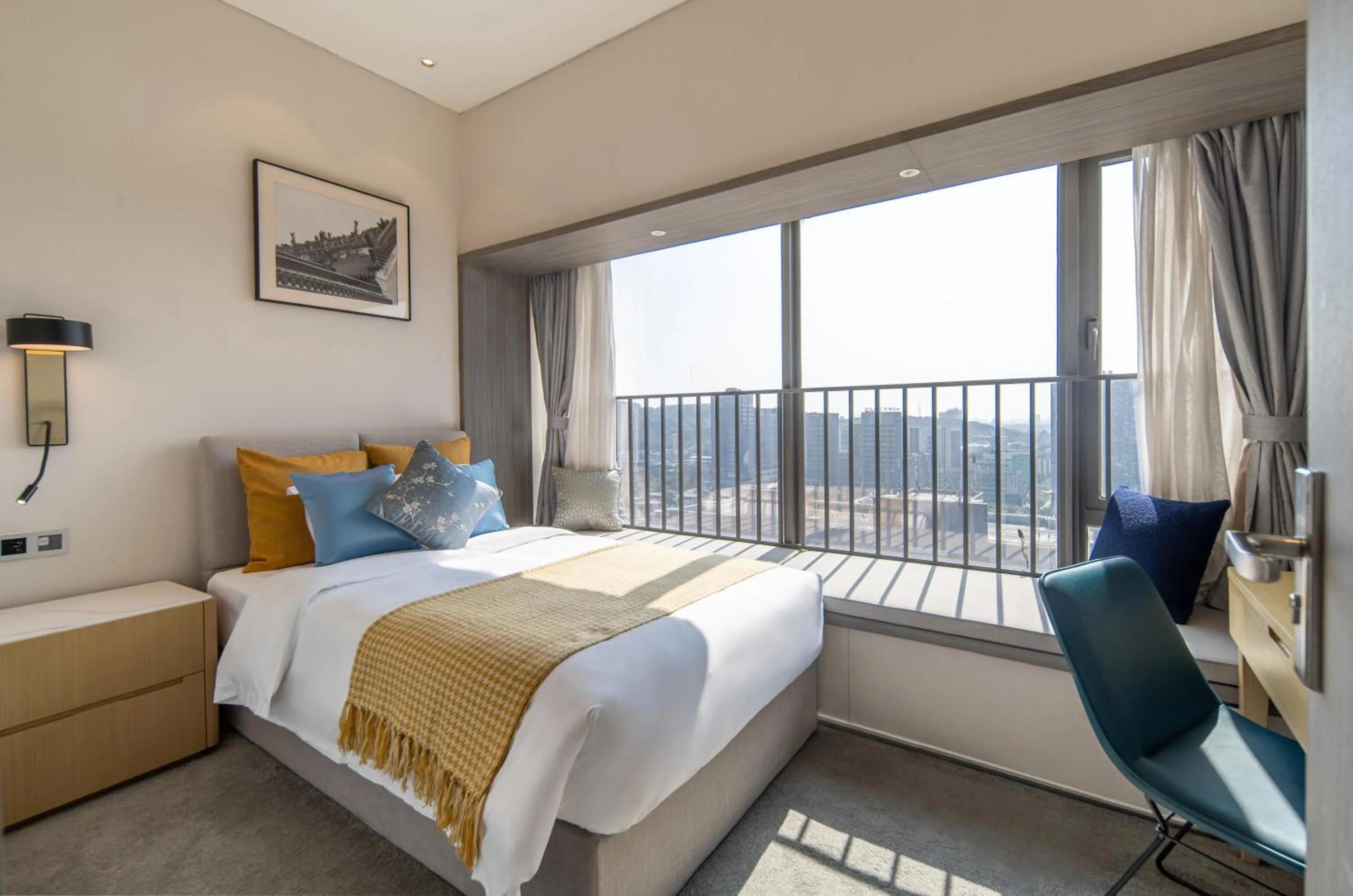 Bedroom, Bed in Keypai Hotel