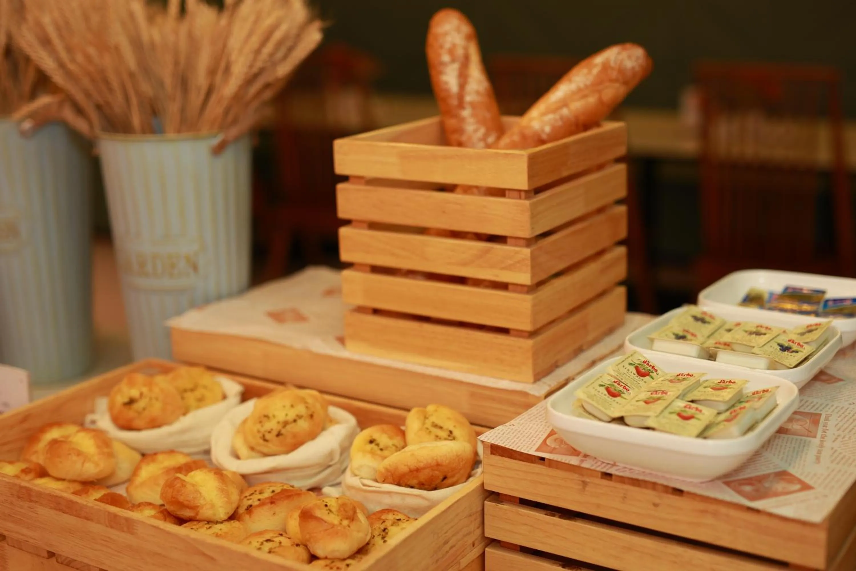 Breakfast in Keypai Hotel