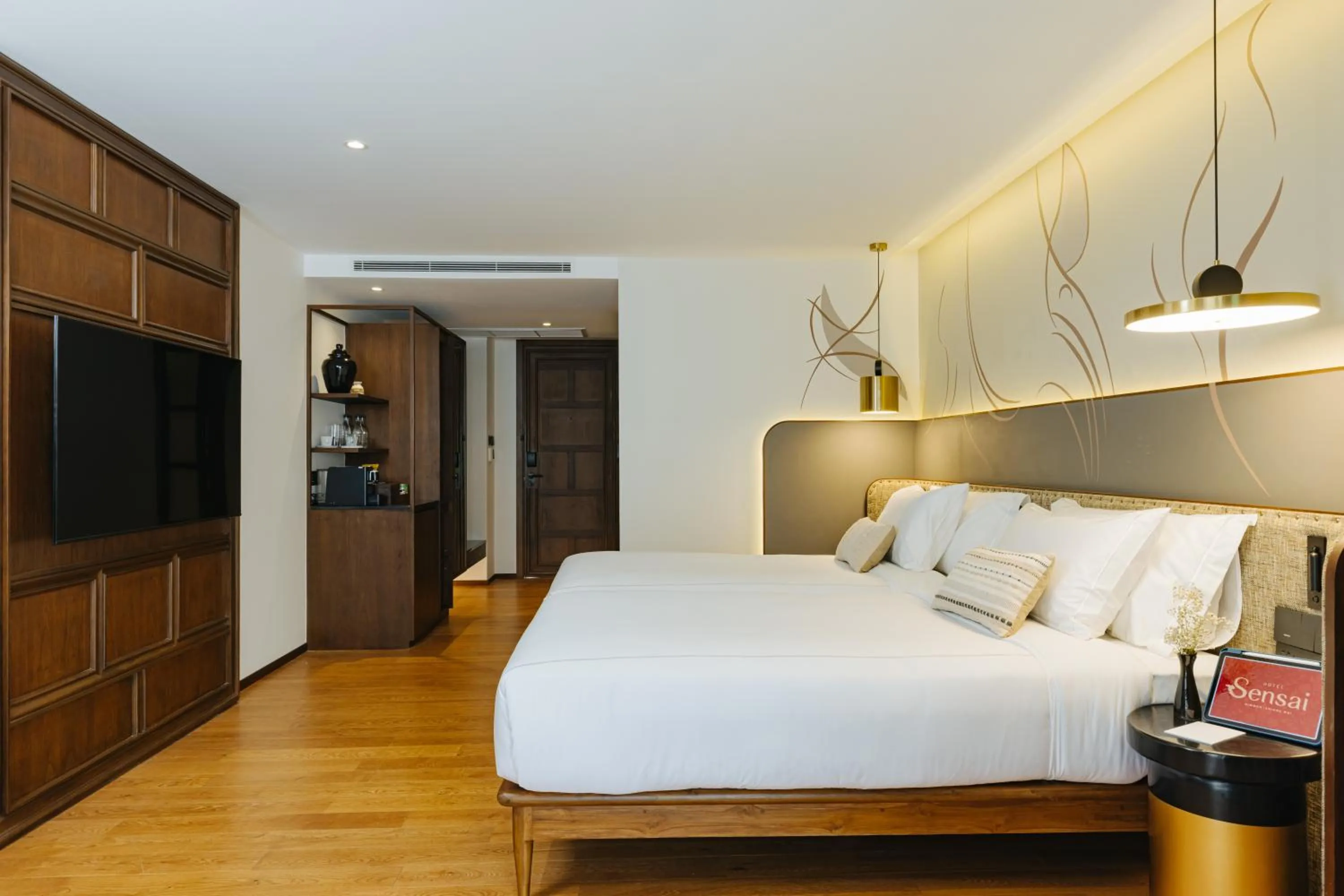 Photo of the whole room, Bed in Hotel Sensai Nimman Chiang Mai - Adults Only