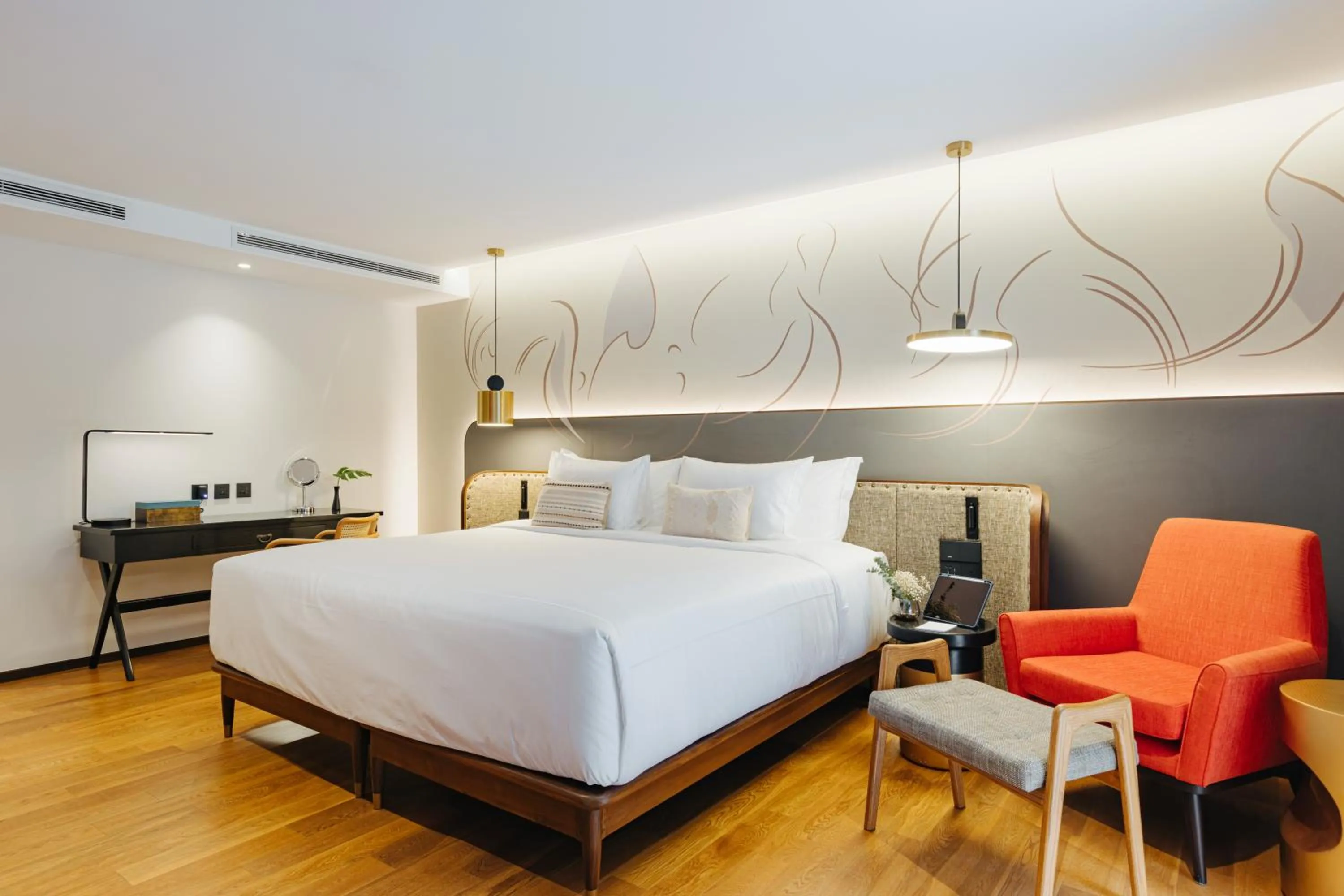 Bedroom, Bed in Hotel Sensai Nimman Chiang Mai - Adults Only