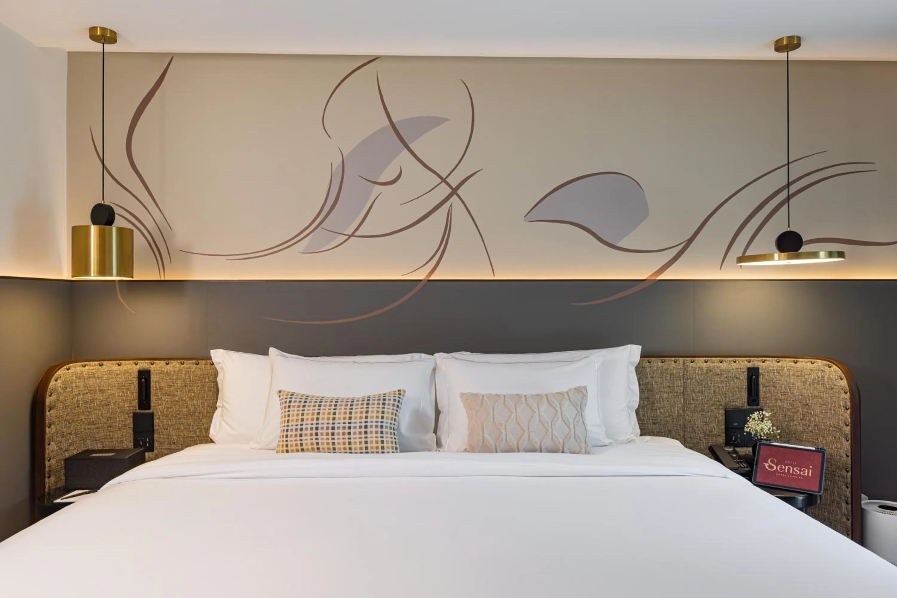 Bed in Hotel Sensai Nimman Chiang Mai - Adults Only