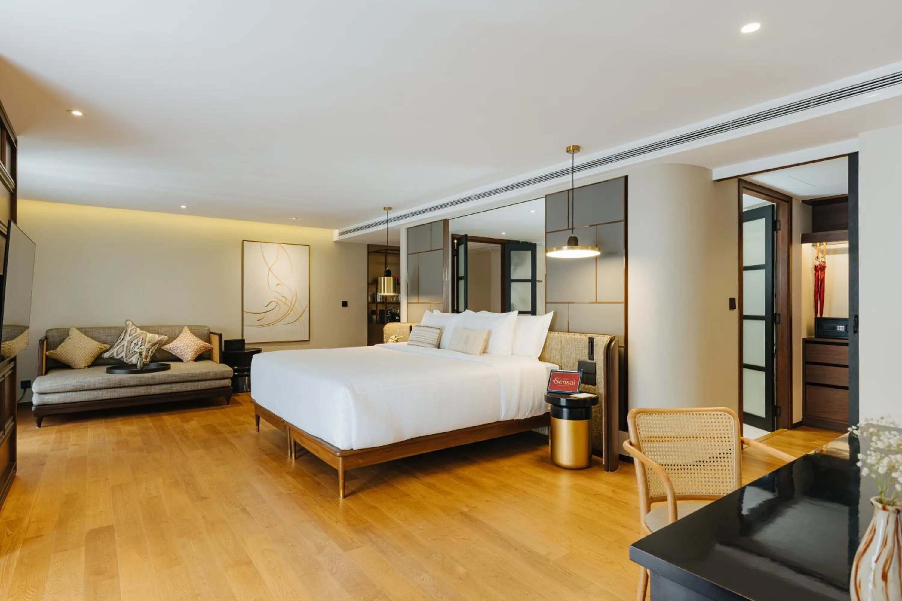 Photo of the whole room, Bed in Hotel Sensai Nimman Chiang Mai - Adults Only