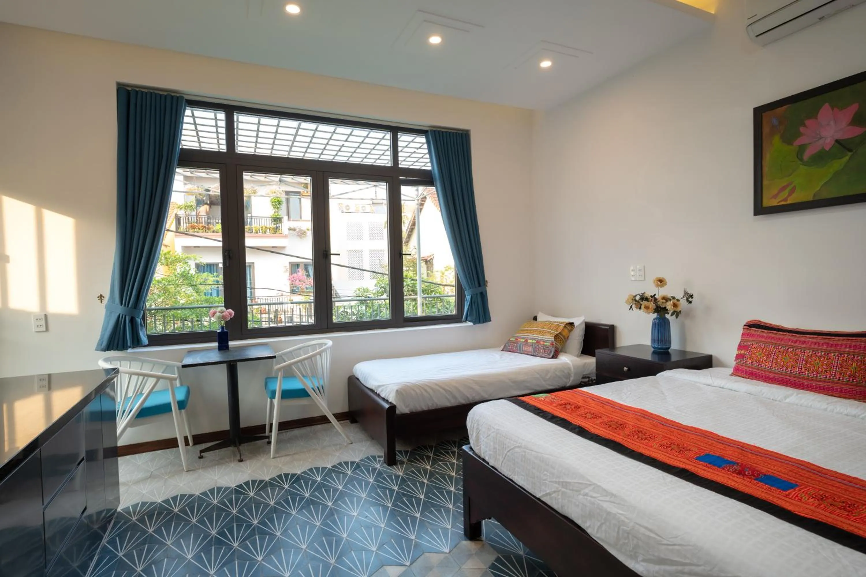 Photo of the whole room, Bed in Villa De Pi's Hoi An