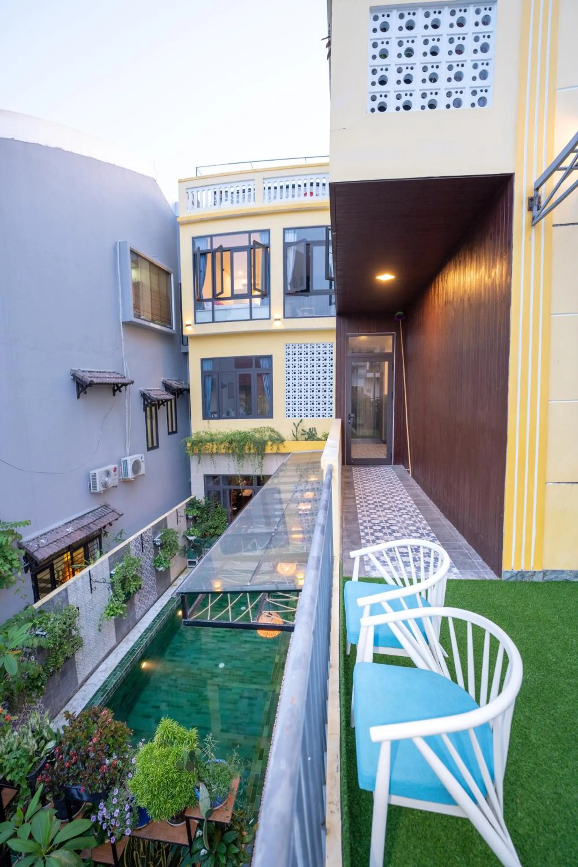Balcony/Terrace in Villa De Pi's Hoi An