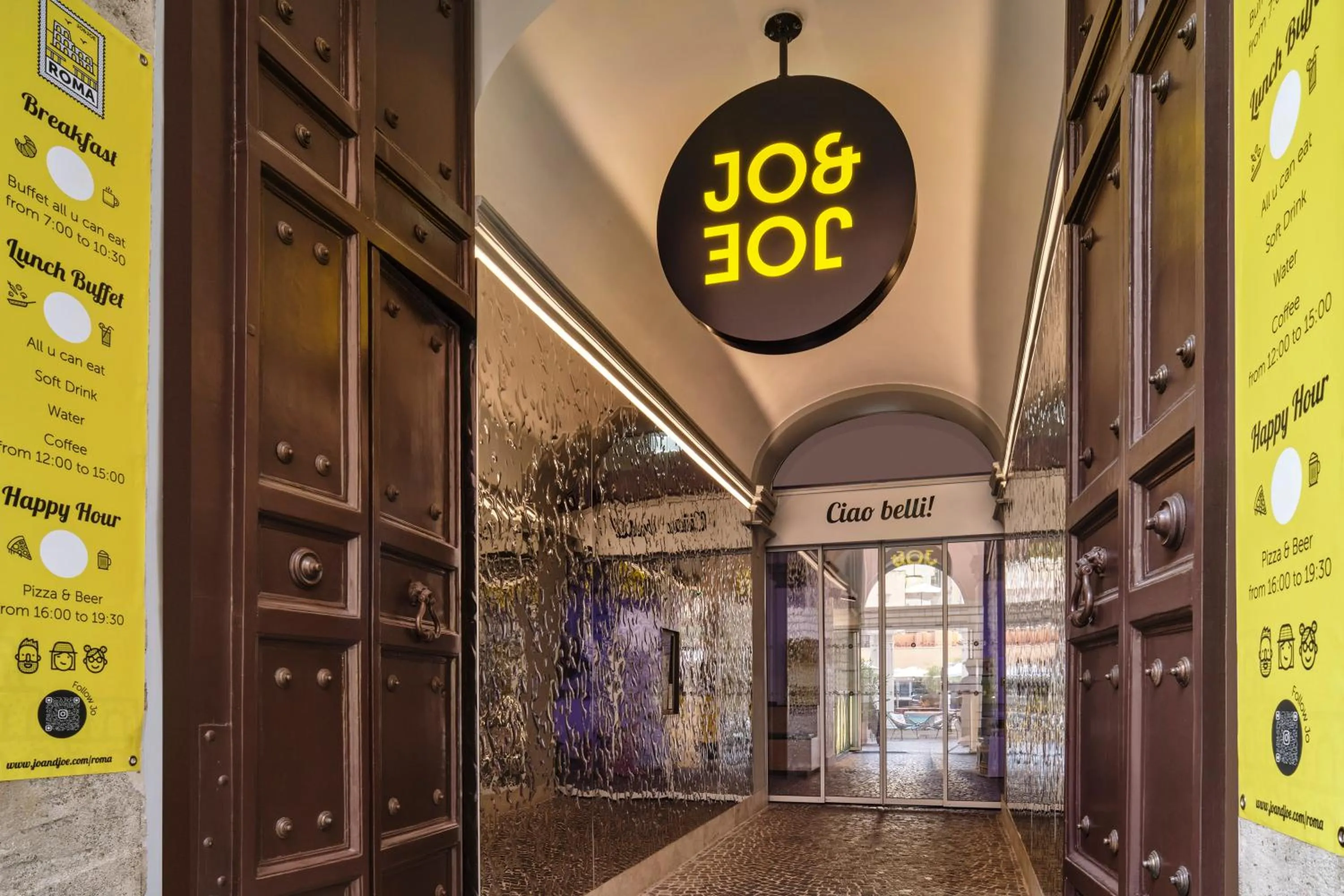 Facade/entrance in JO&JOE ROMA