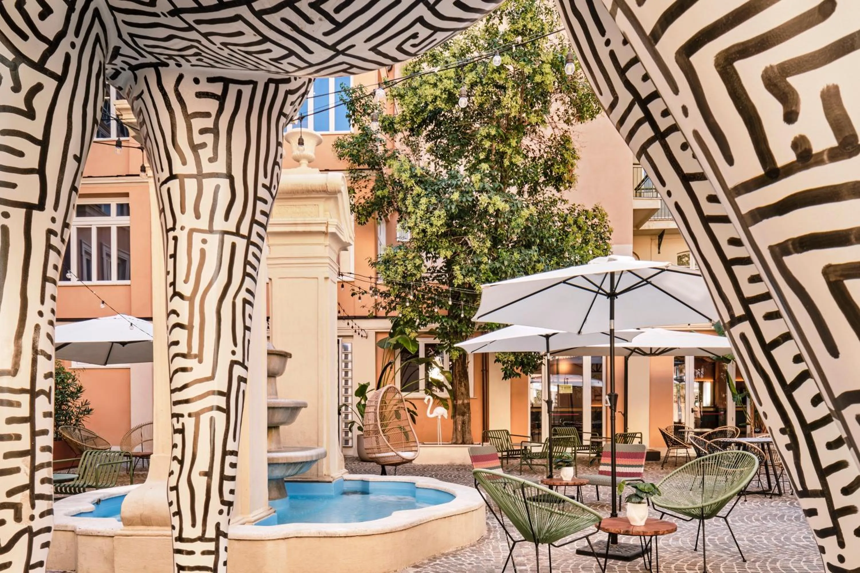 Area and facilities in JO&JOE ROMA