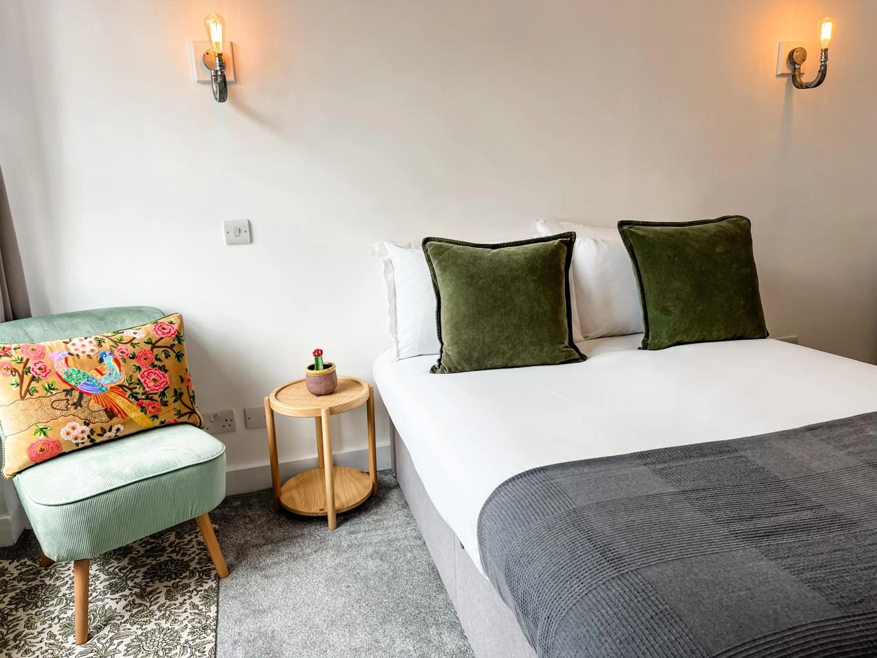 Bed in Dog and Whistle Pub