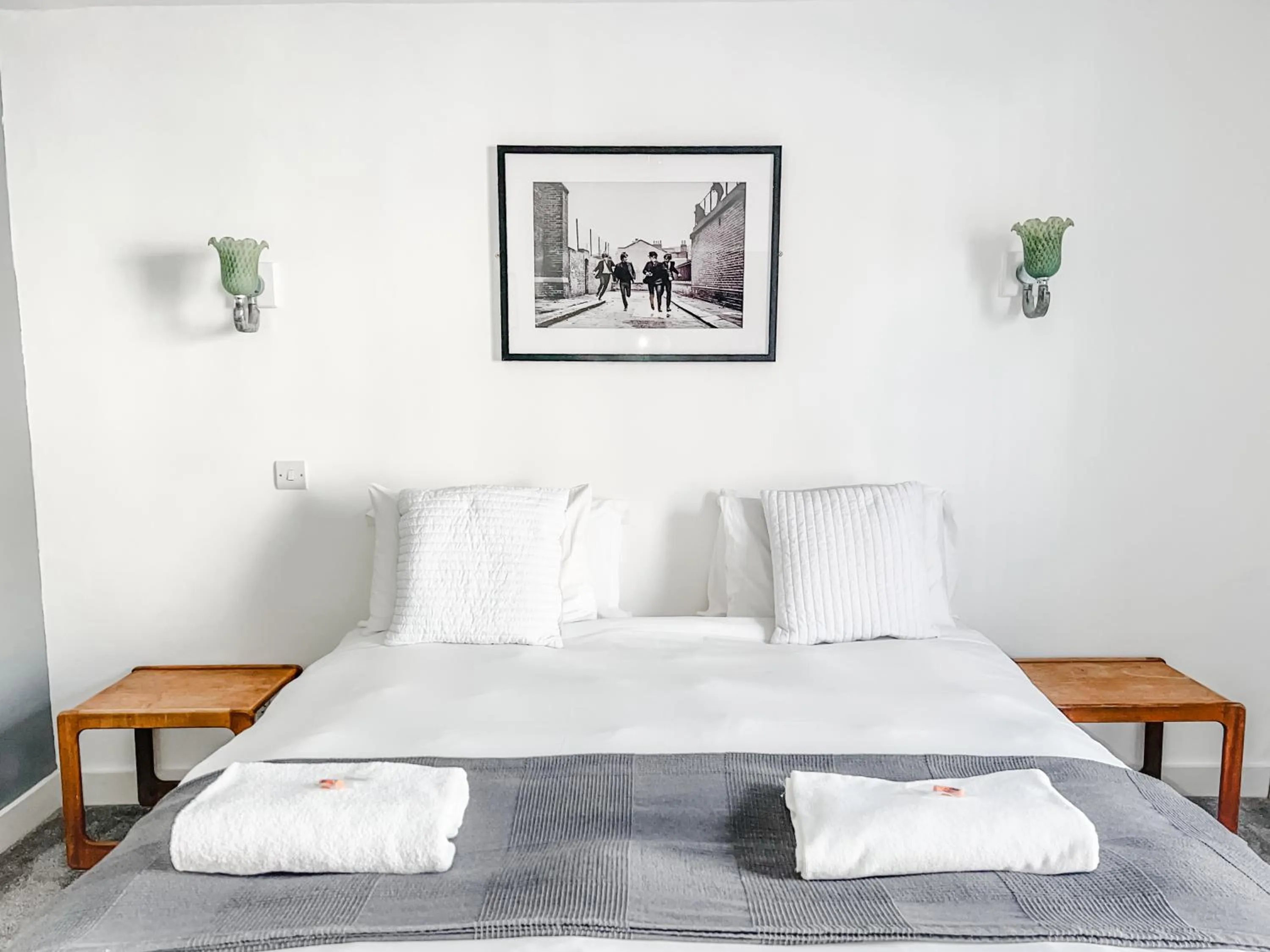 Bed in Dog and Whistle Pub