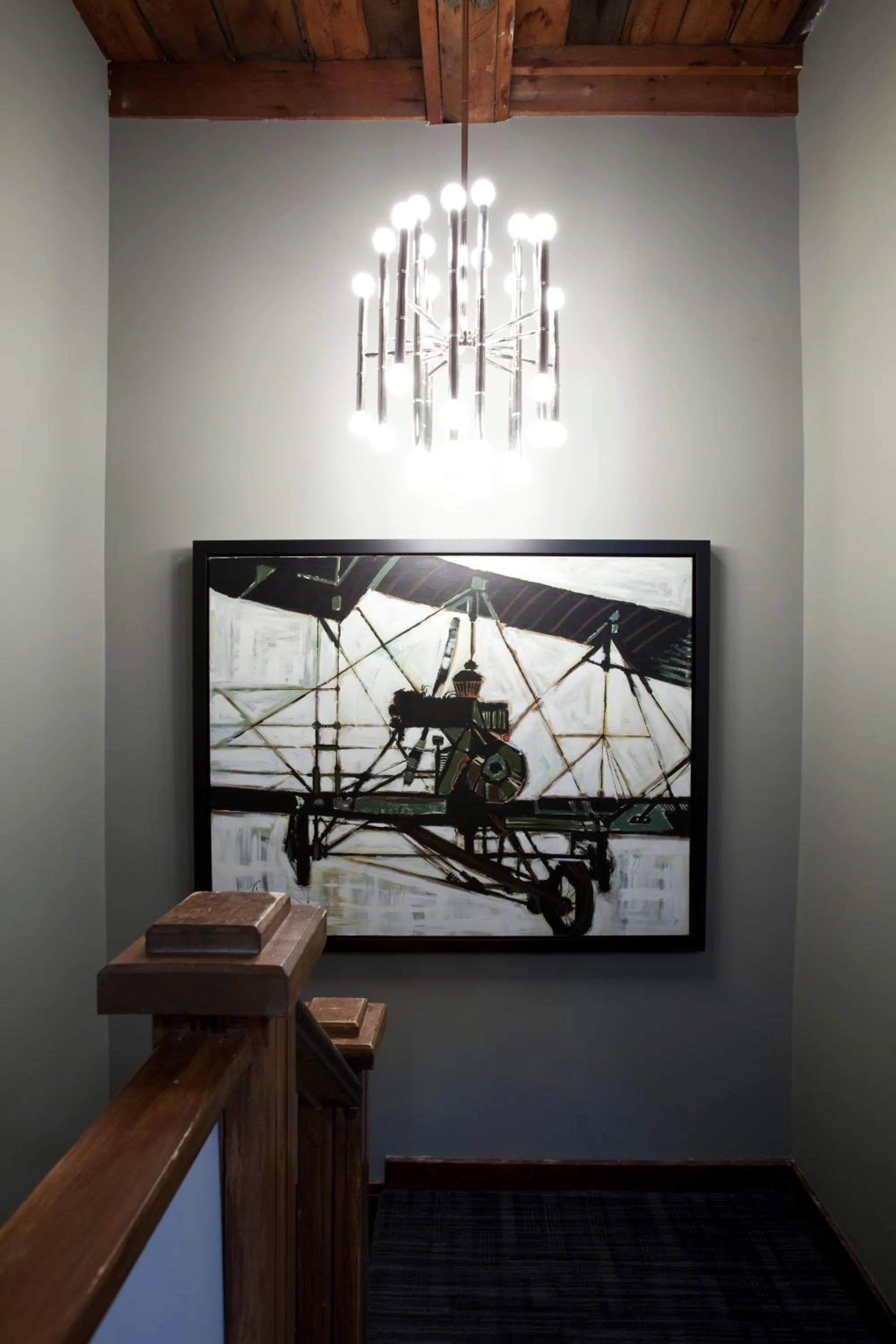 Decorative detail in Le Pleasant Hôtel & Café