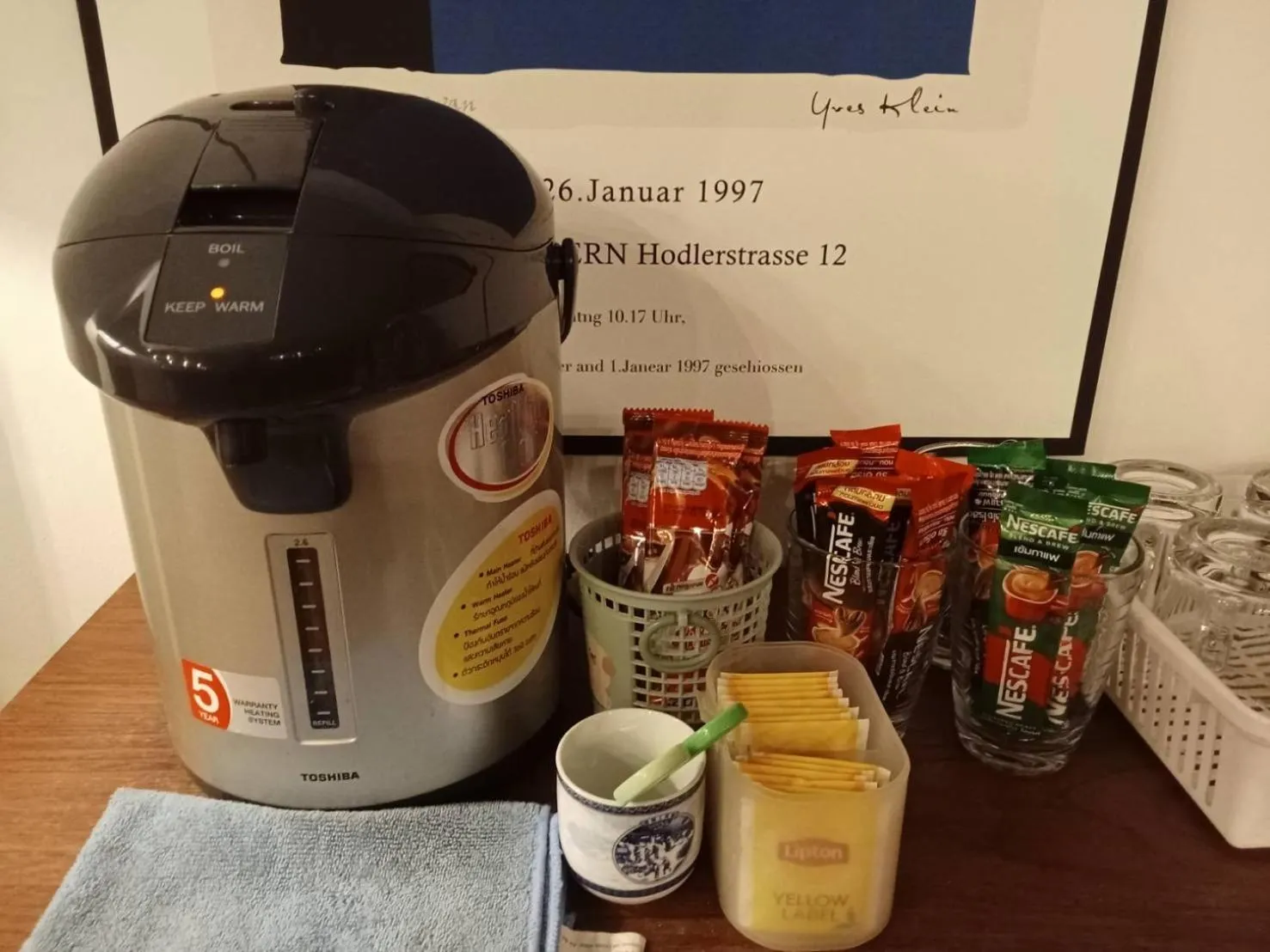 Lobby or reception in The poshtel Bangkok By Benya