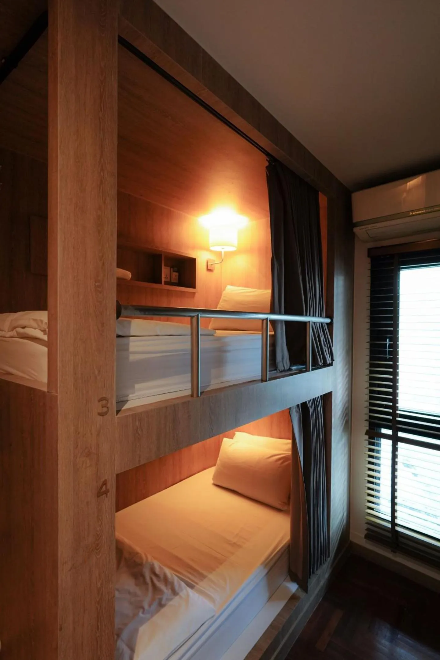 Bed in The poshtel Bangkok By Benya