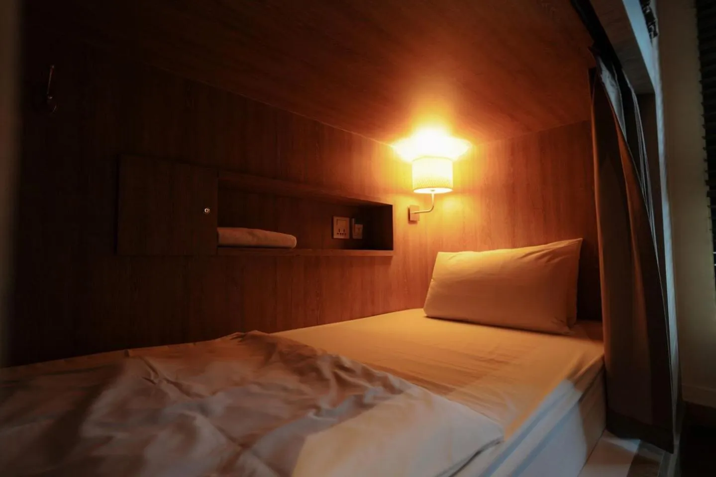 Bed in The poshtel Bangkok By Benya