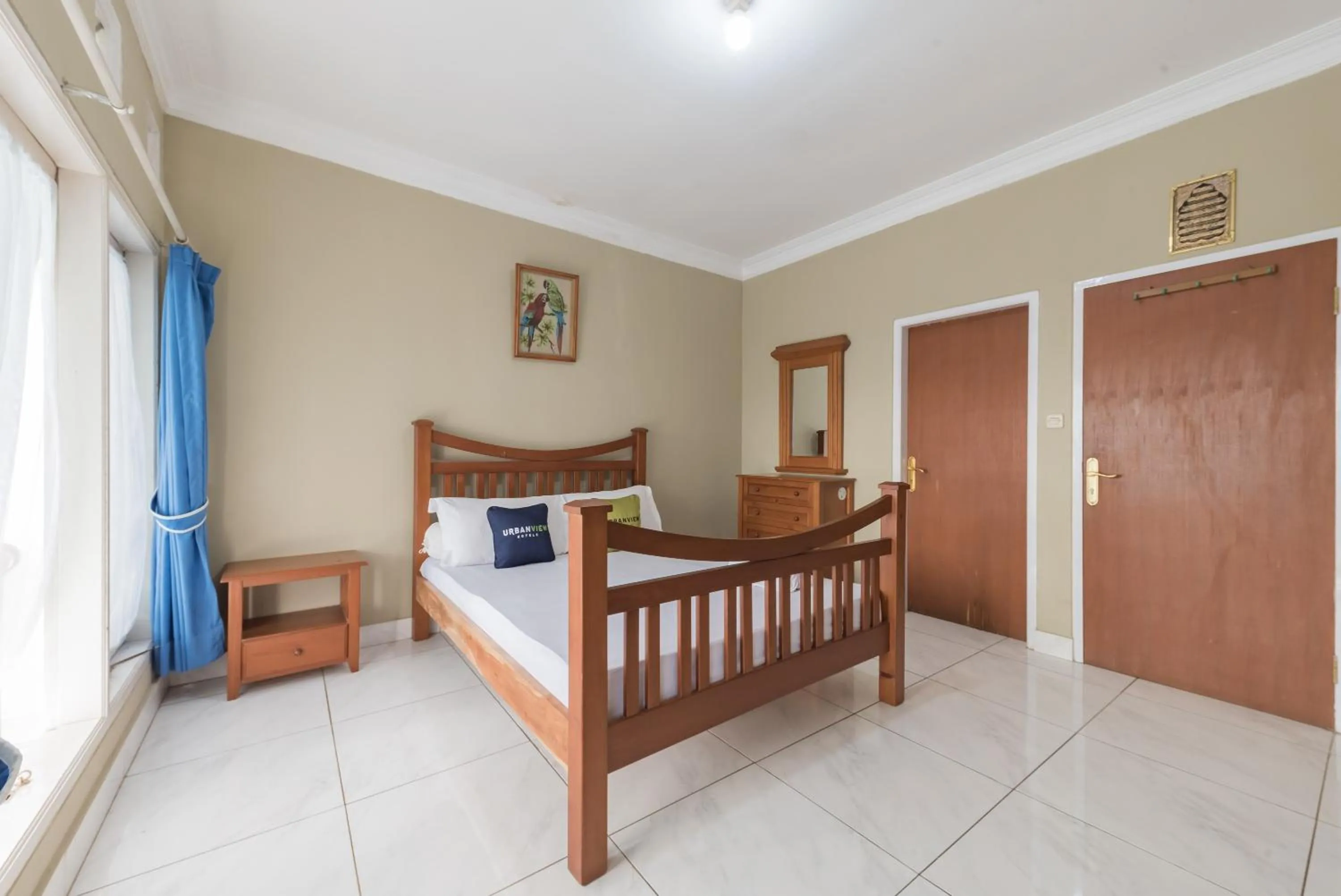 Bed in Urbanview Resort Anty Cisarua Tugu Puncak by RedDoorz