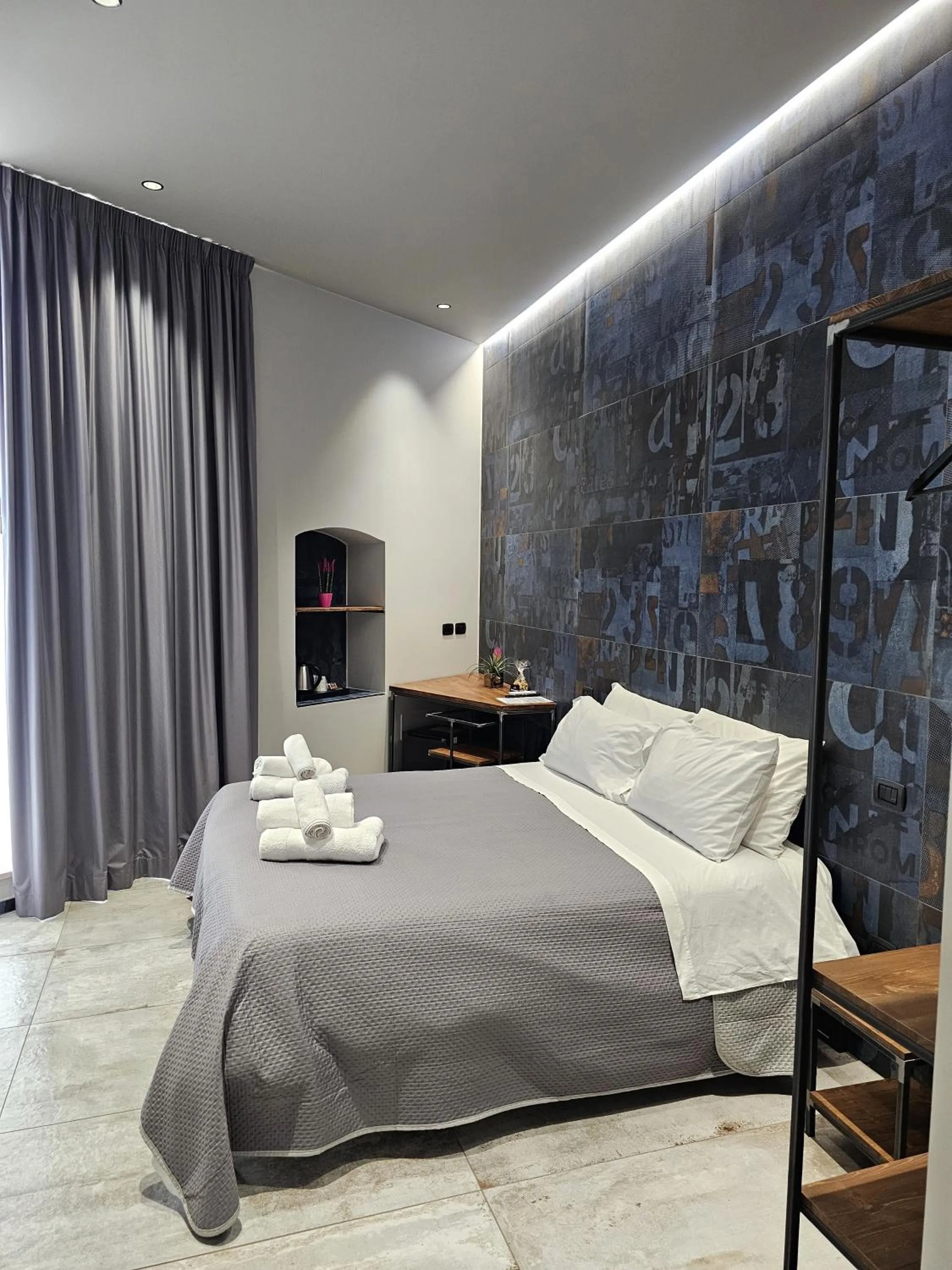 Bedroom, Bed in Binario1 Rooms