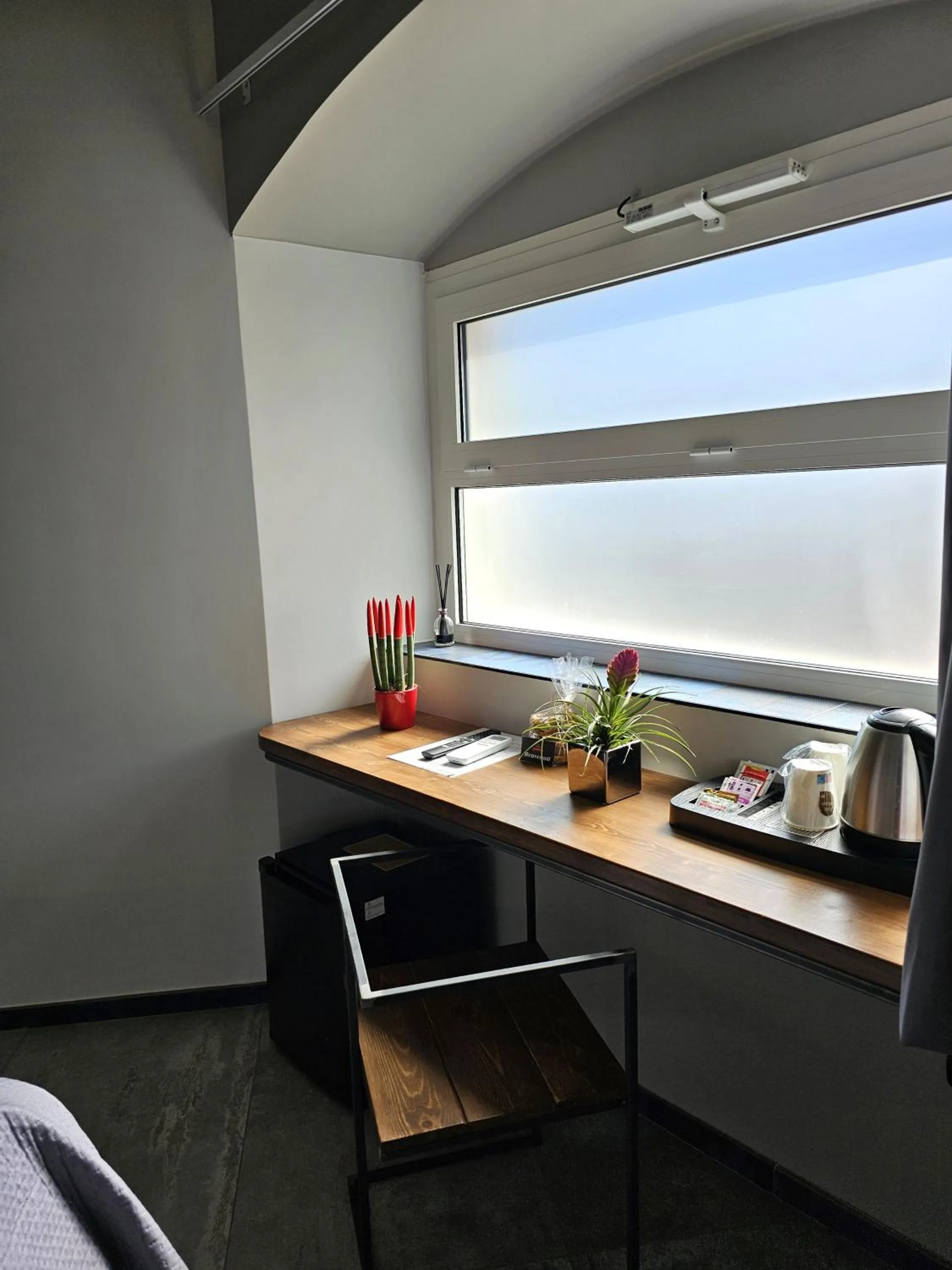 Coffee/tea facilities in Binario1 Rooms