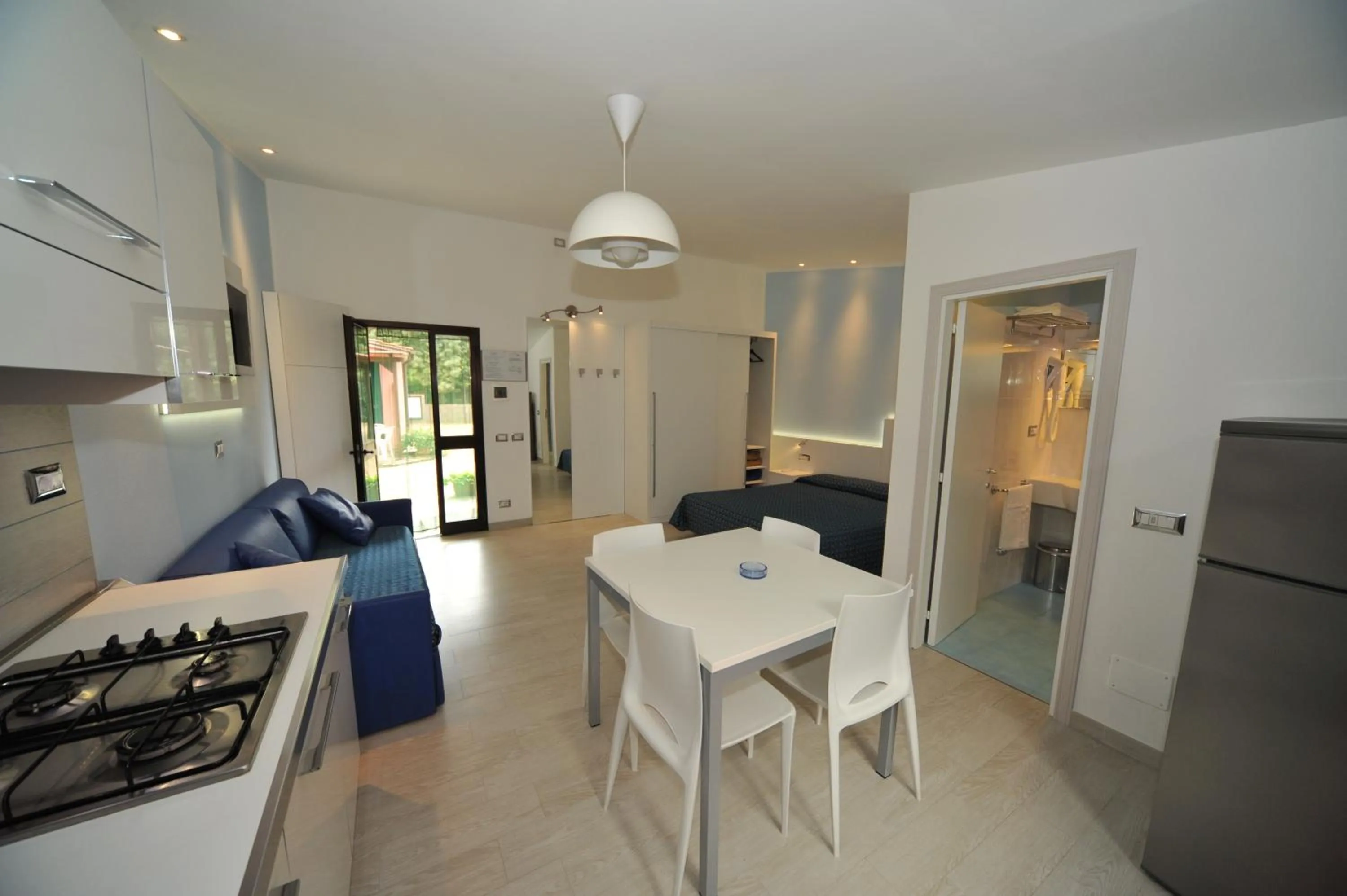 Kitchen or kitchenette in Casa Campanella Resort