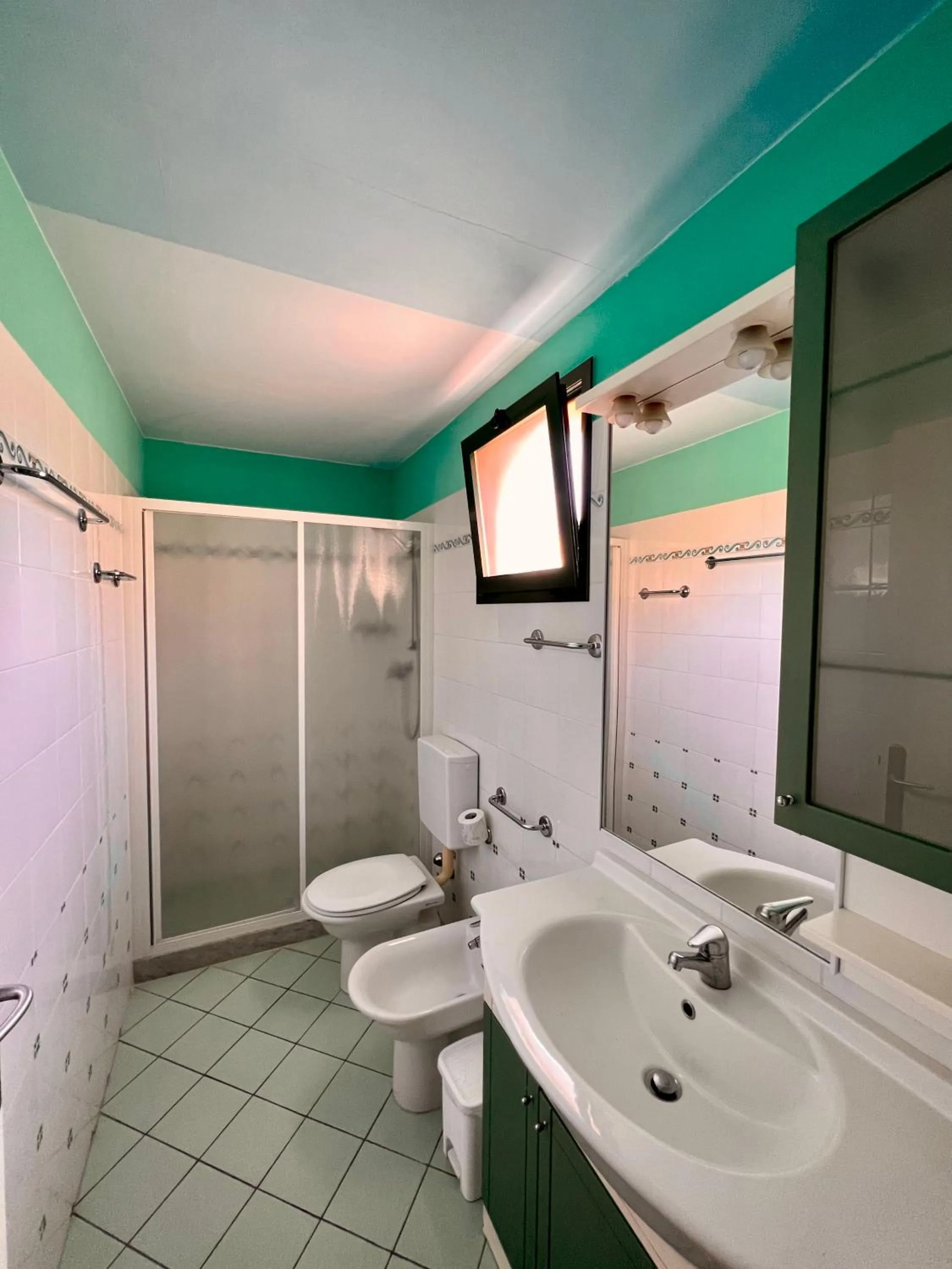 Shower in Casa Campanella Resort