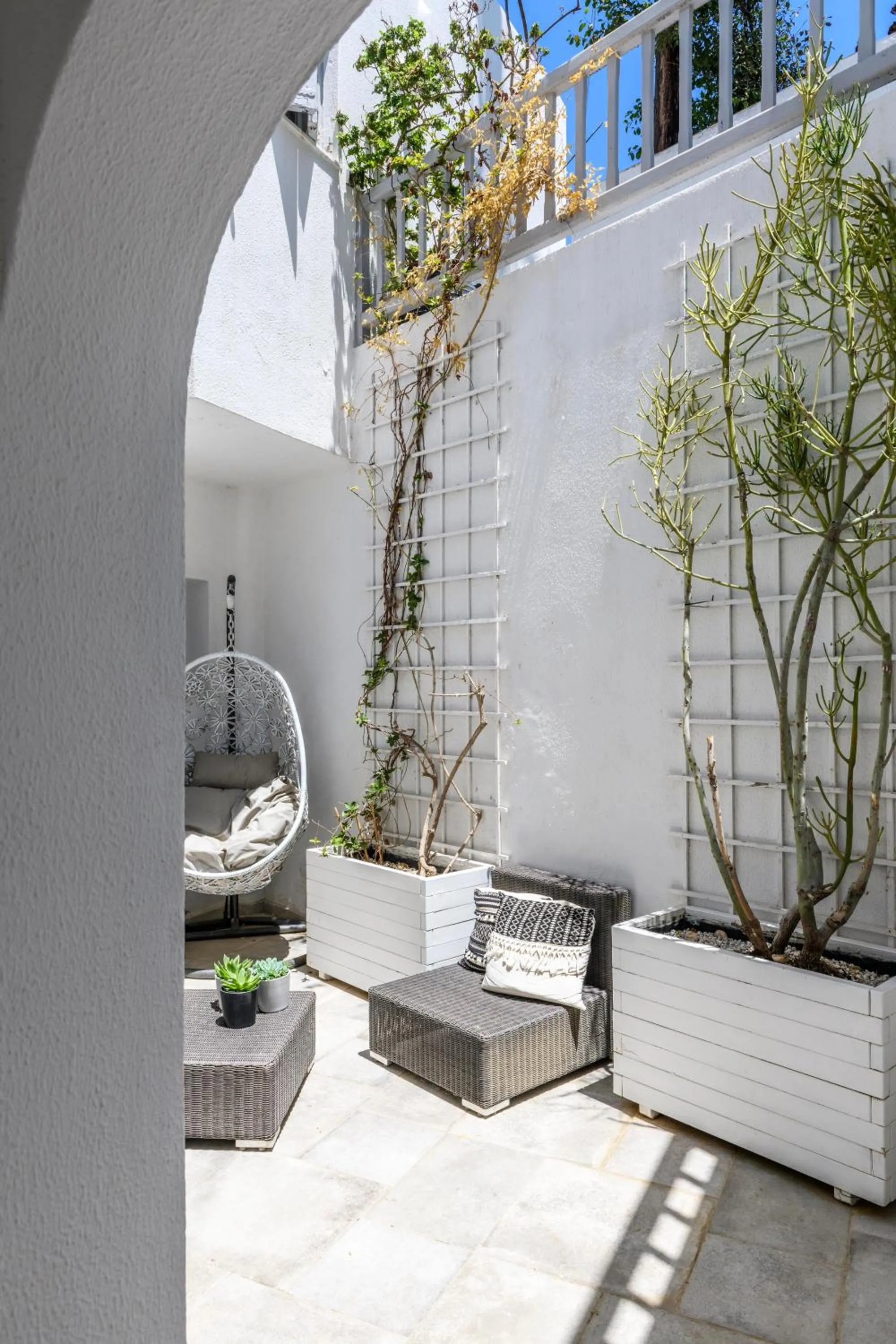 Patio in Casa Anna Suites