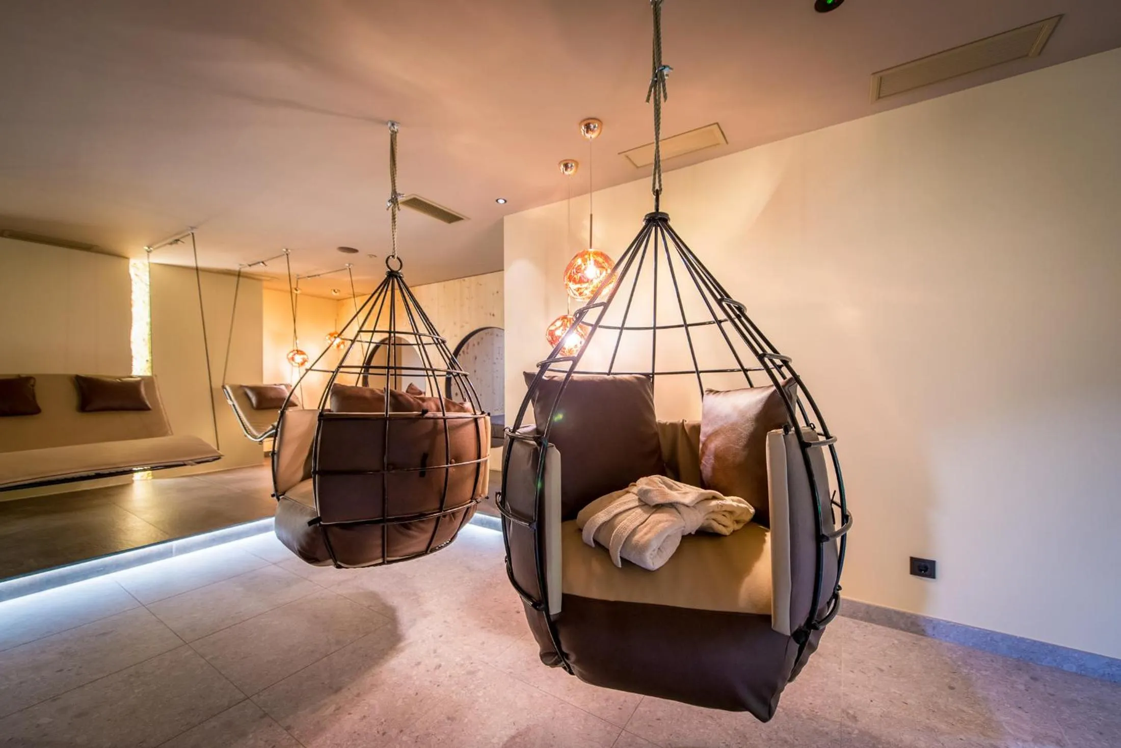 Sauna, Bed in Hotel Mühlenerhof