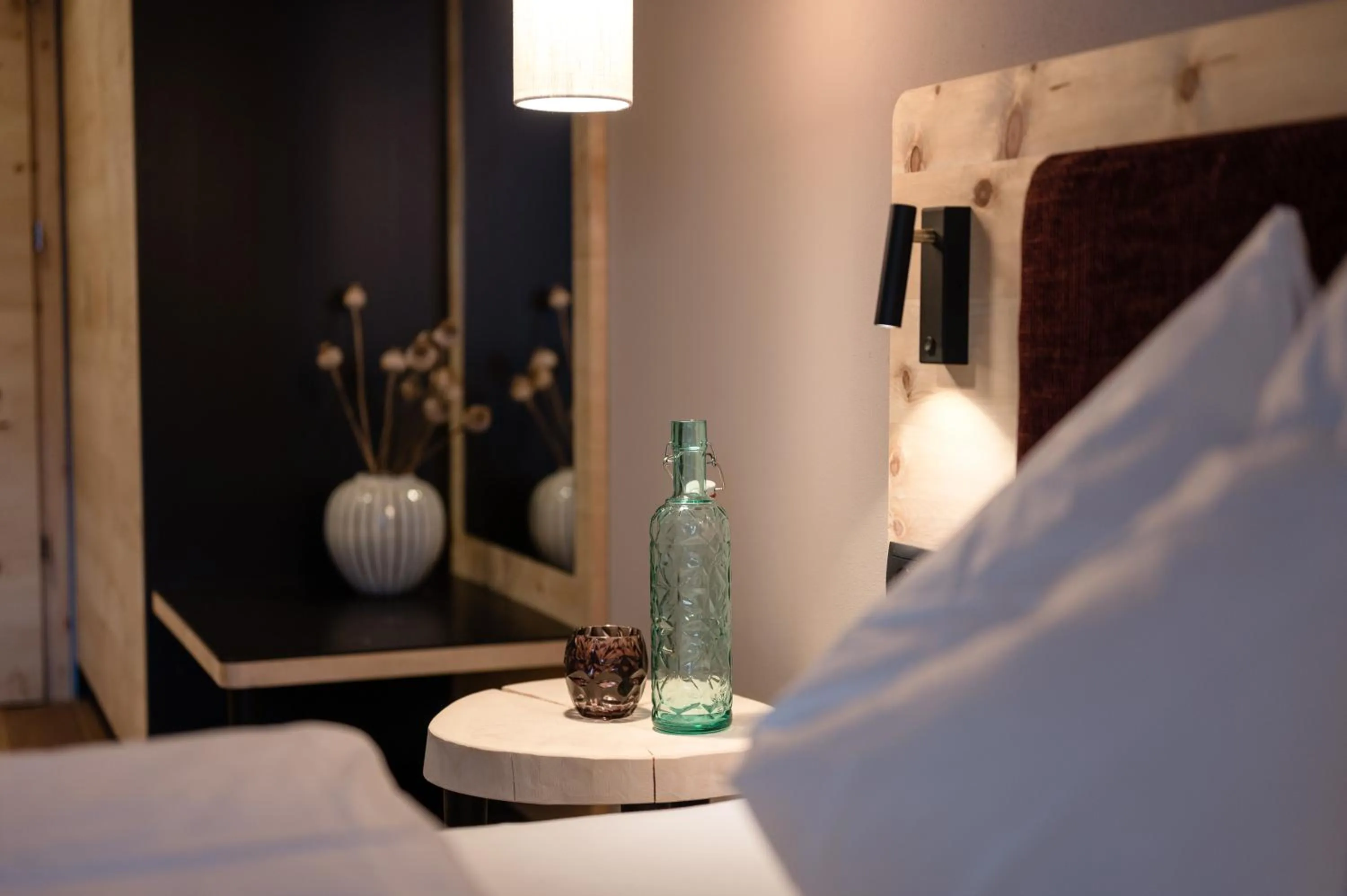 Bed in Hotel Mühlenerhof