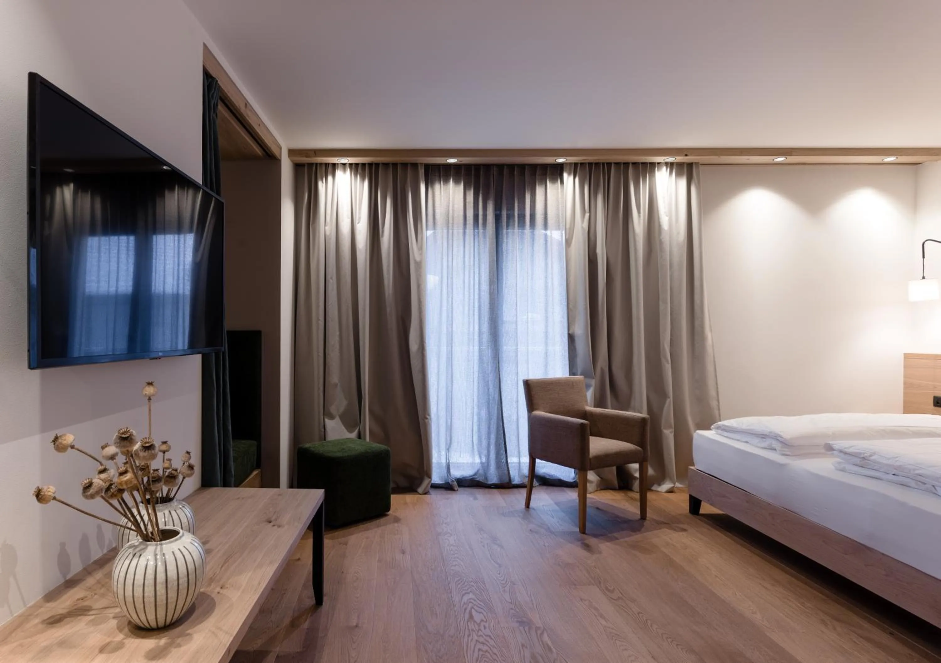 Photo of the whole room, Bed in Hotel Mühlenerhof