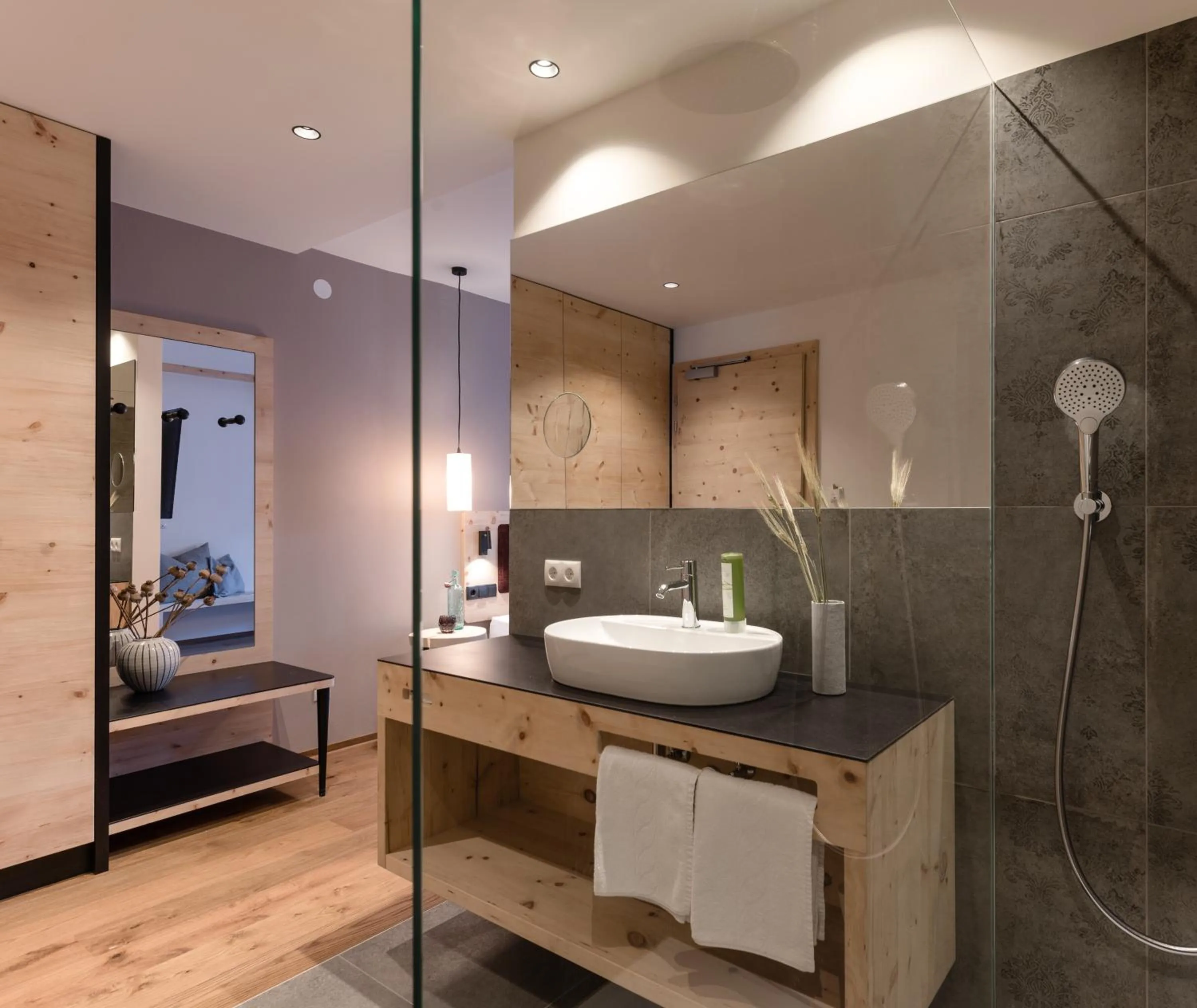 Bathroom in Hotel Mühlenerhof