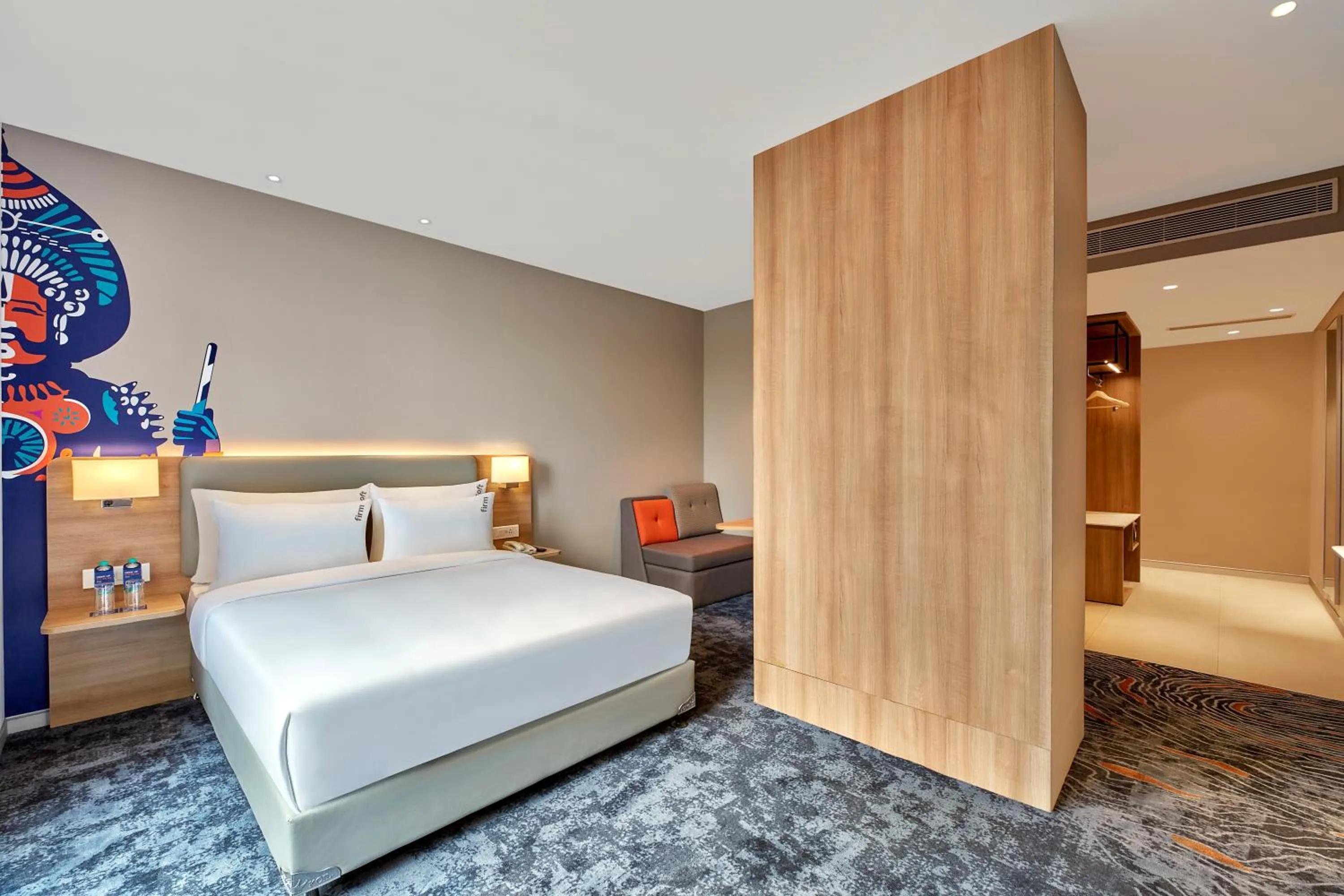 Bed in Holiday Inn Express Bengaluru Bommasandra by IHG