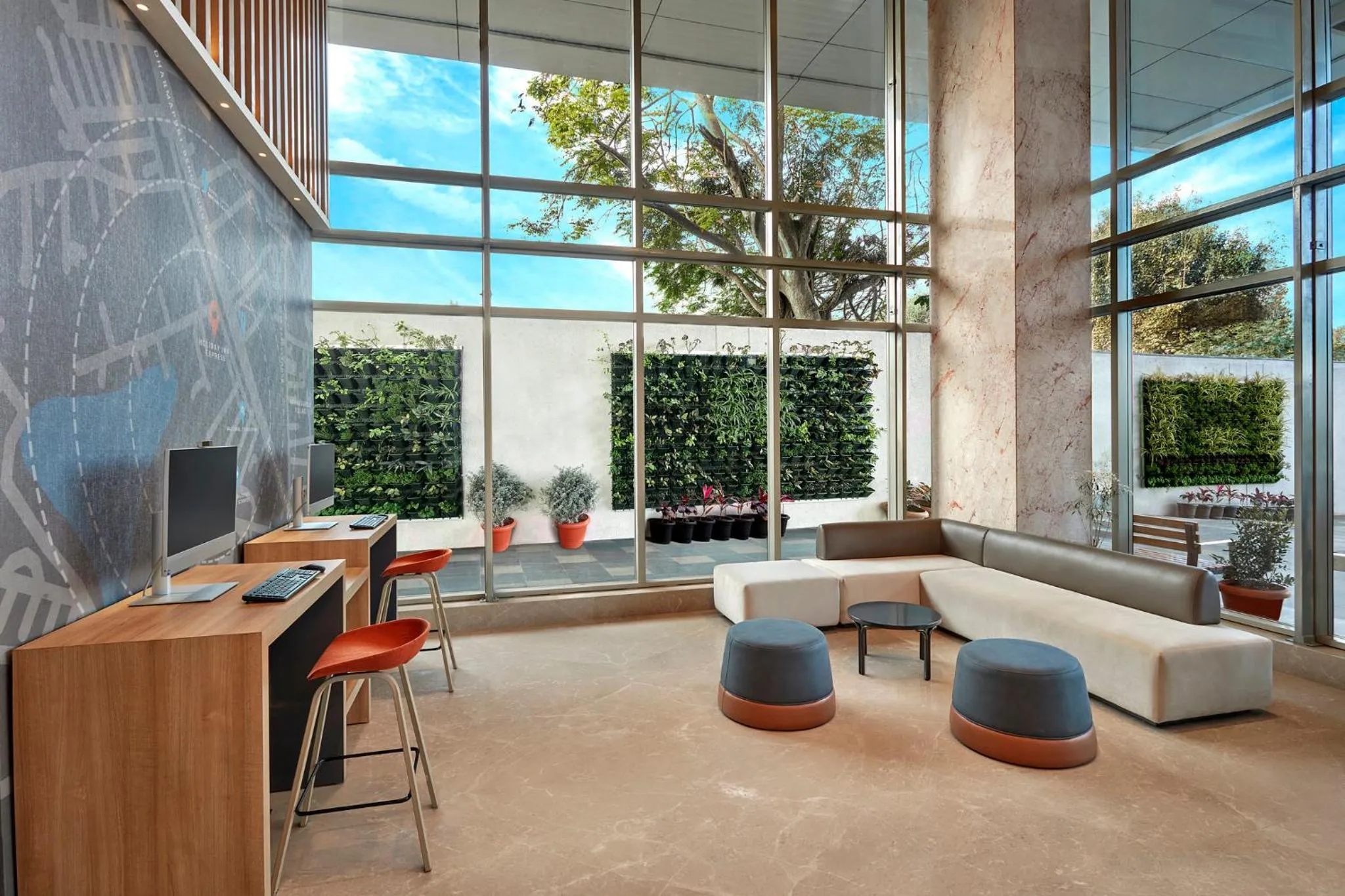 Decorative detail in Holiday Inn Express Bengaluru Bommasandra by IHG