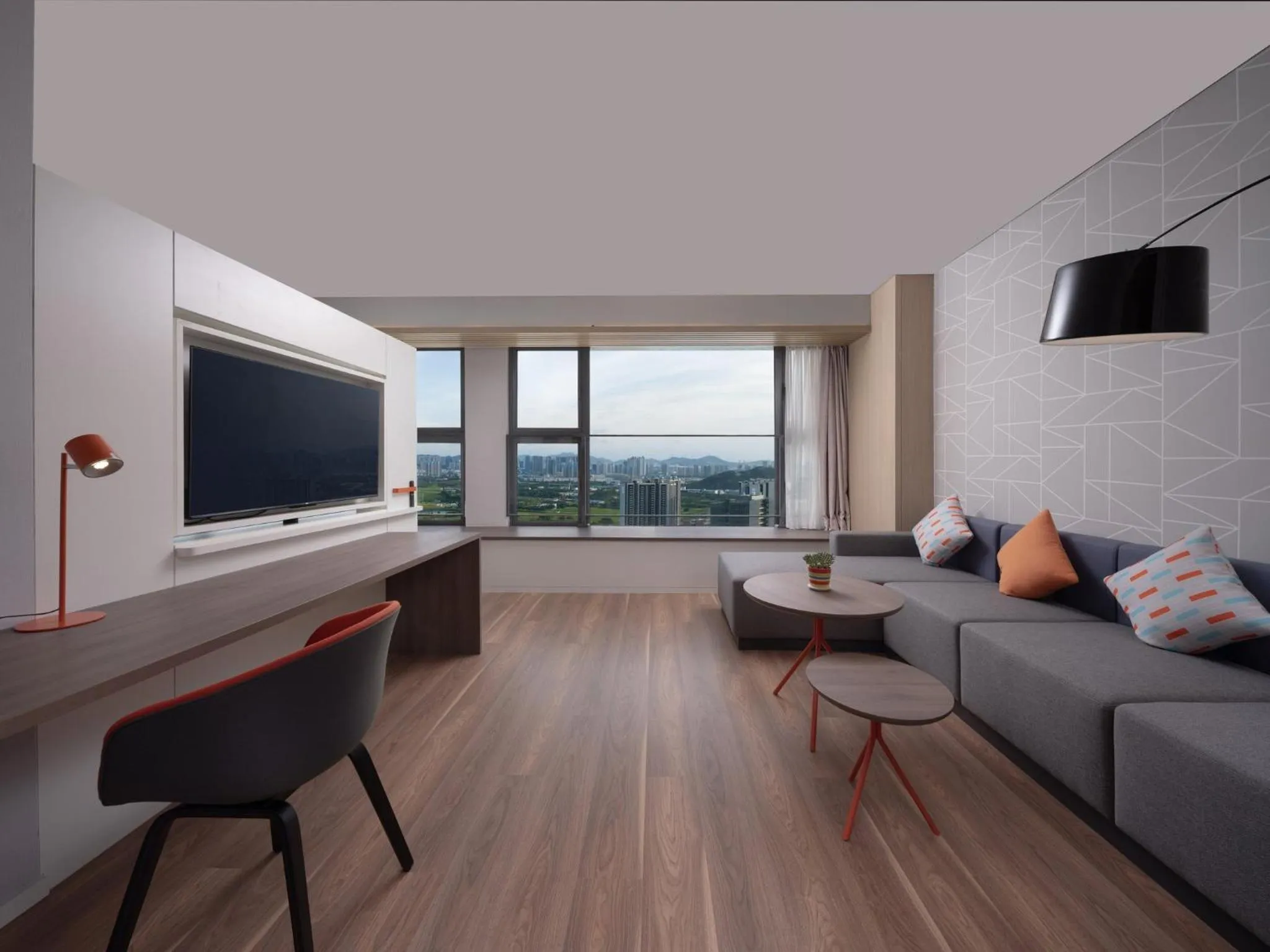 Photo of the whole room in Holiday Inn Express Shenzhen Guangming Cloud Park by IHG