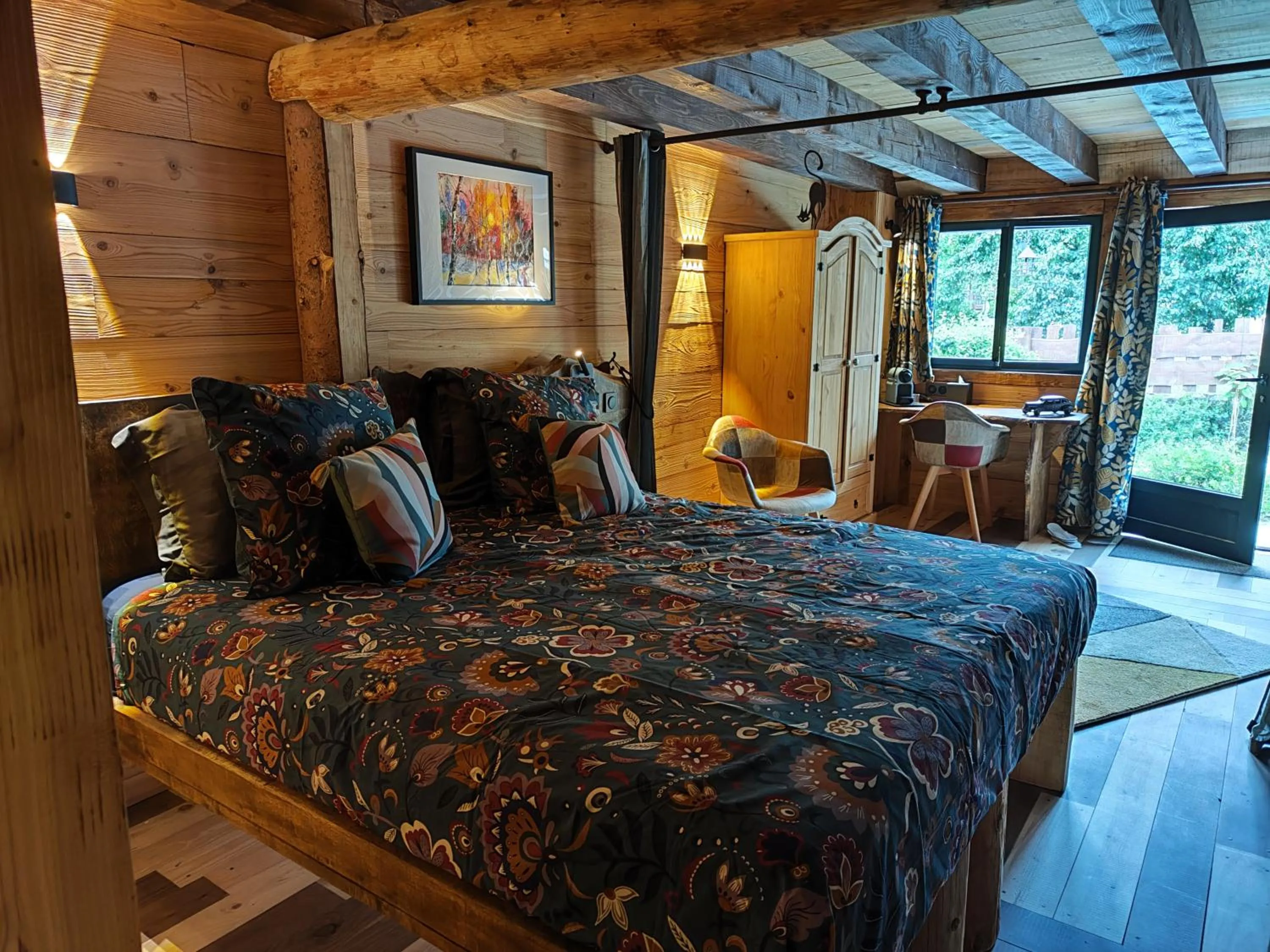 Bed in L' Auberge du château