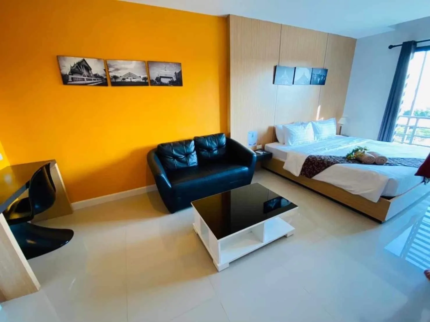 Bed in I Hotel Khonkaen