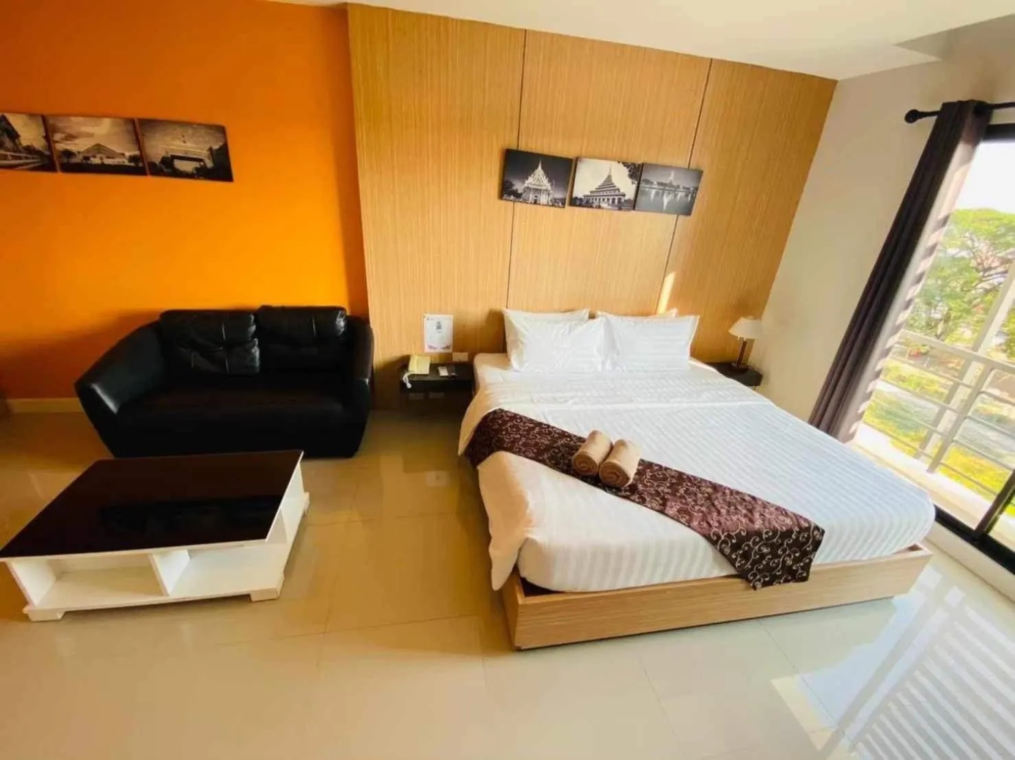 Bed in I Hotel Khonkaen