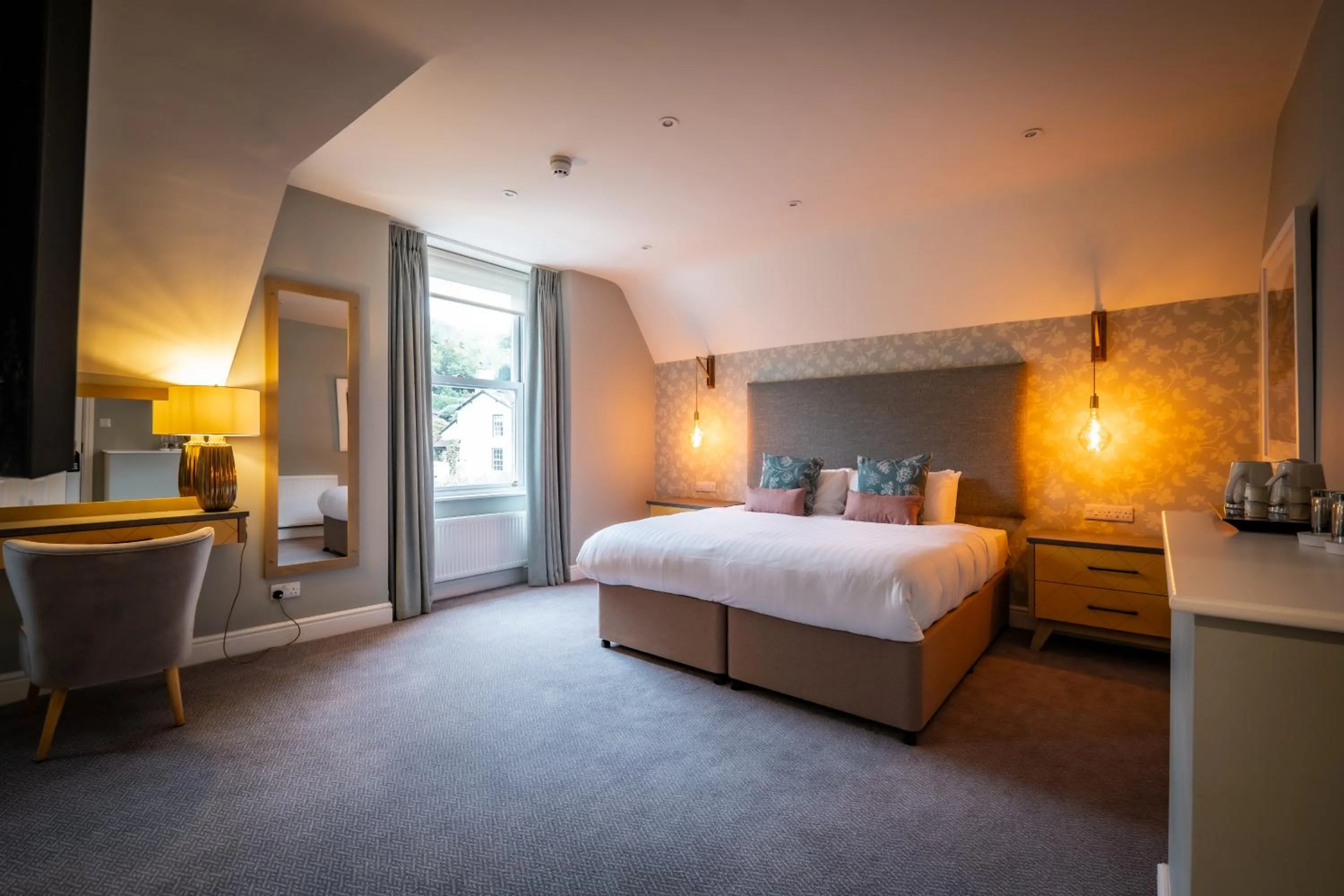 Bedroom, Bed in Ambleside Fell Rooms