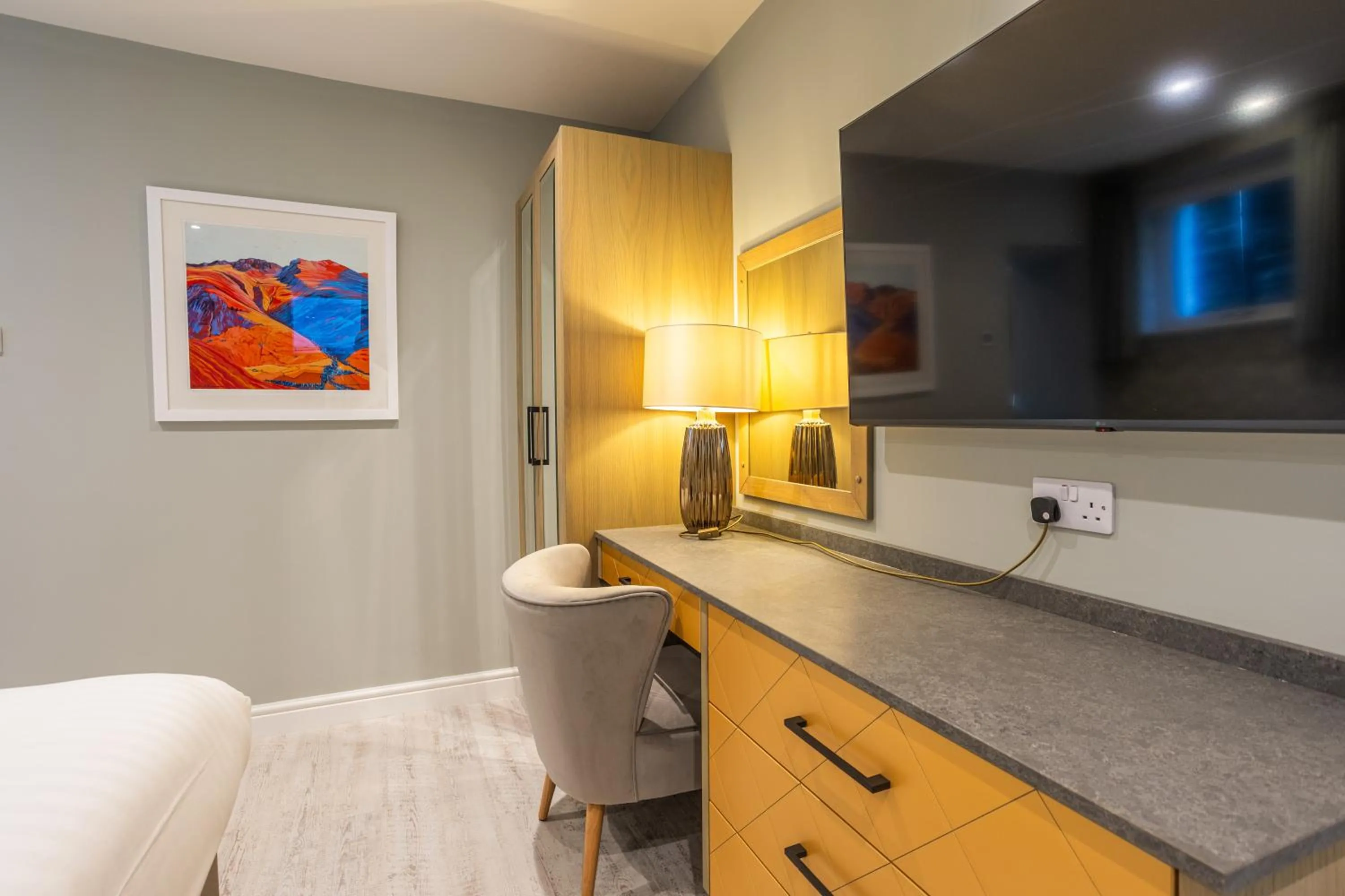 Bedroom in Ambleside Fell Rooms