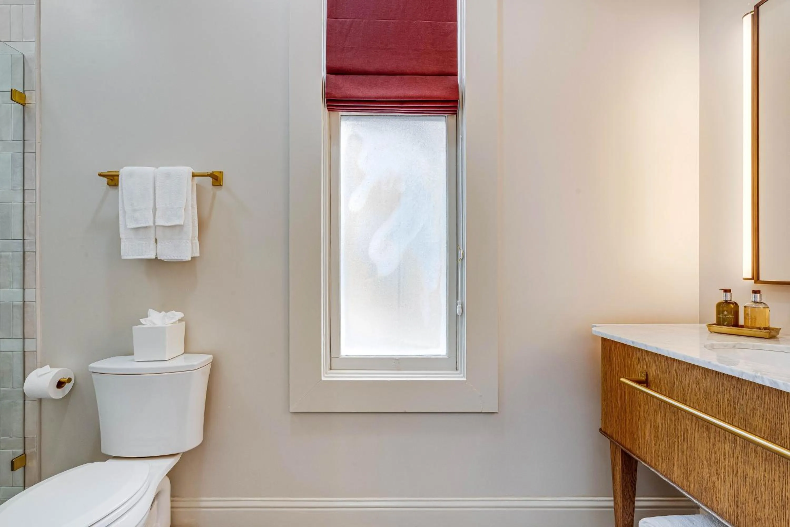 Bathroom in White House Napa