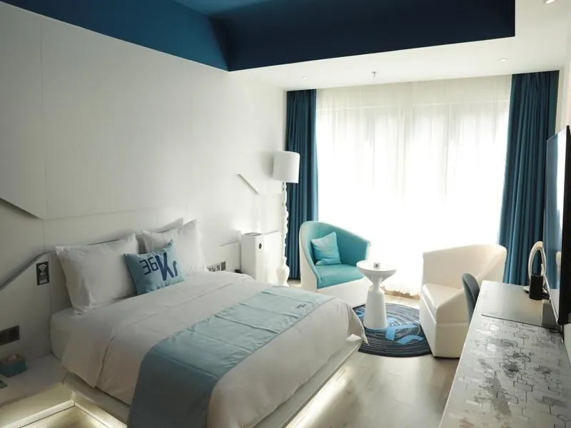 Bed in Thank Inn Plus Jiaozuo Mengzhou Sangpo Times New Town